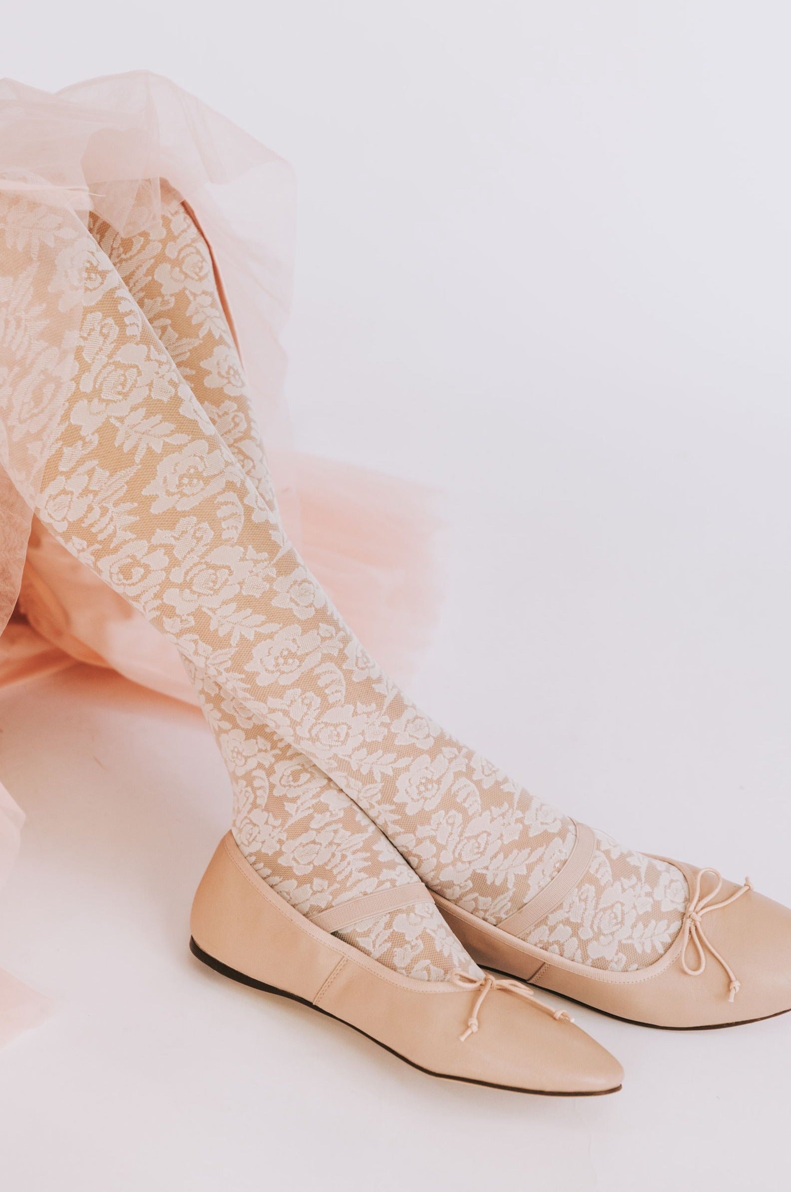 FREE PEOPLE - Saved By The Belle Lace Tights