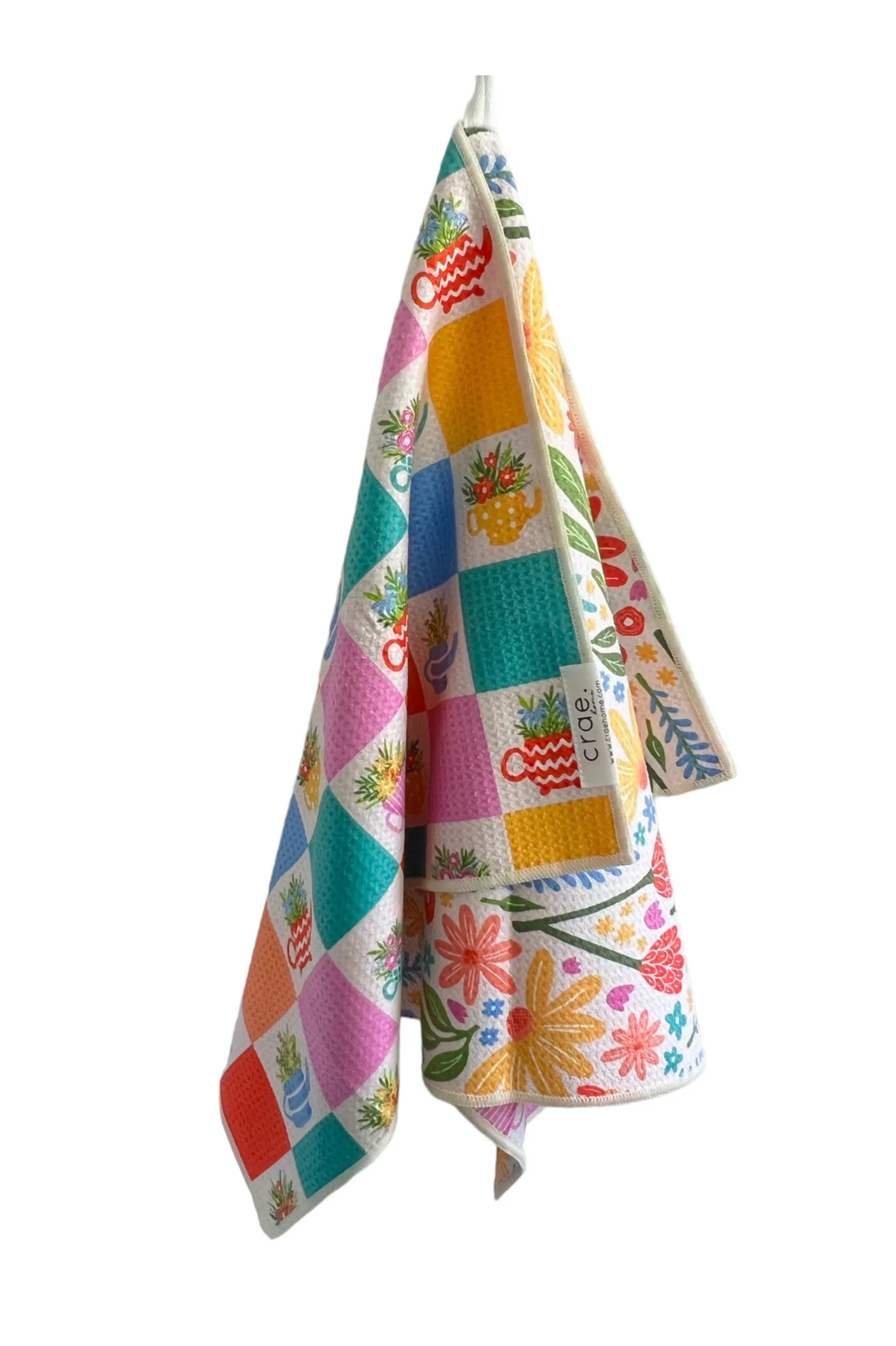 CRAE.HOME - Tea Garden: Reversible Hand Towel