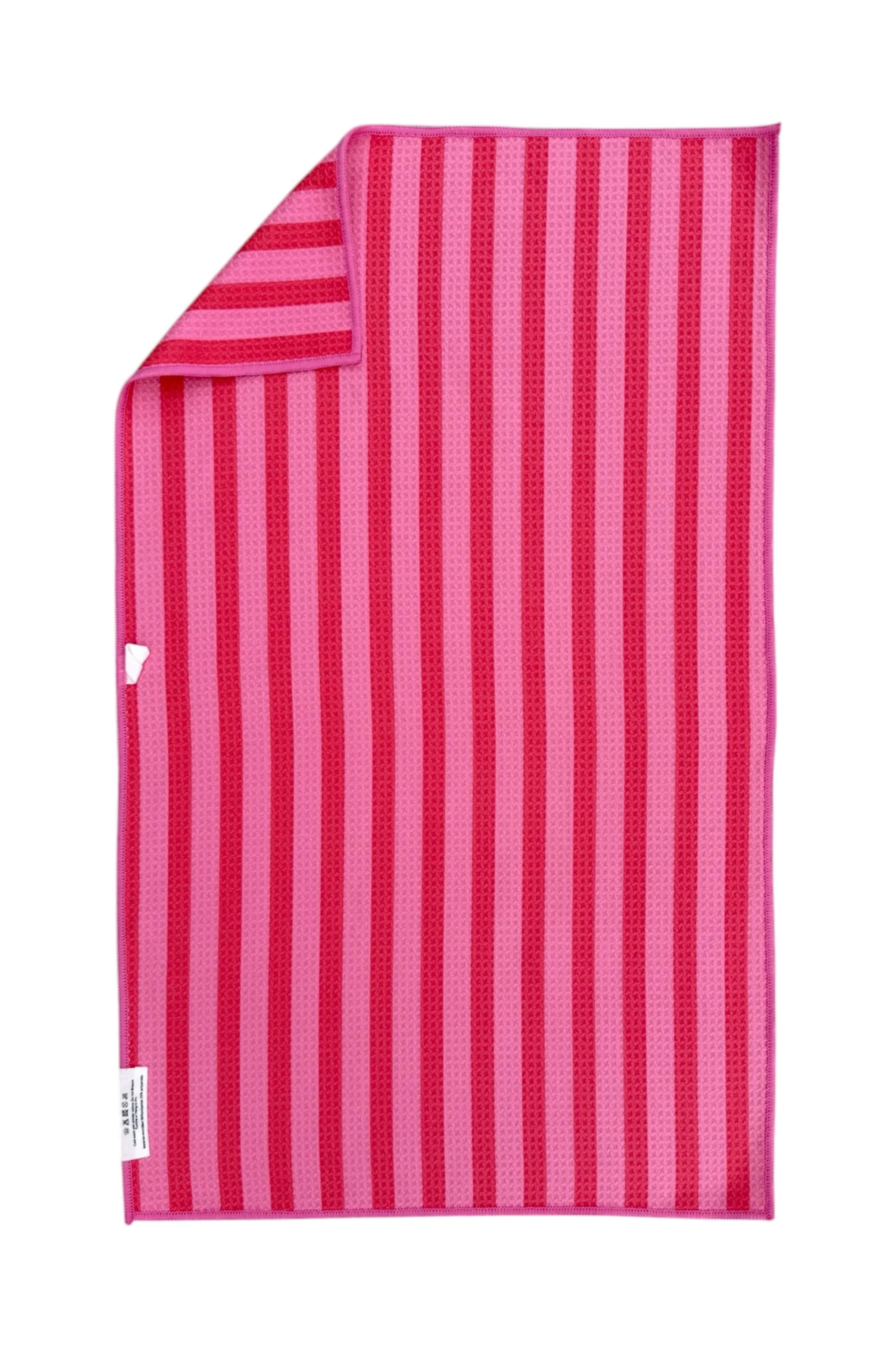 CRAE.HOME - Pink Licorice: Double-Sided Hand Towel