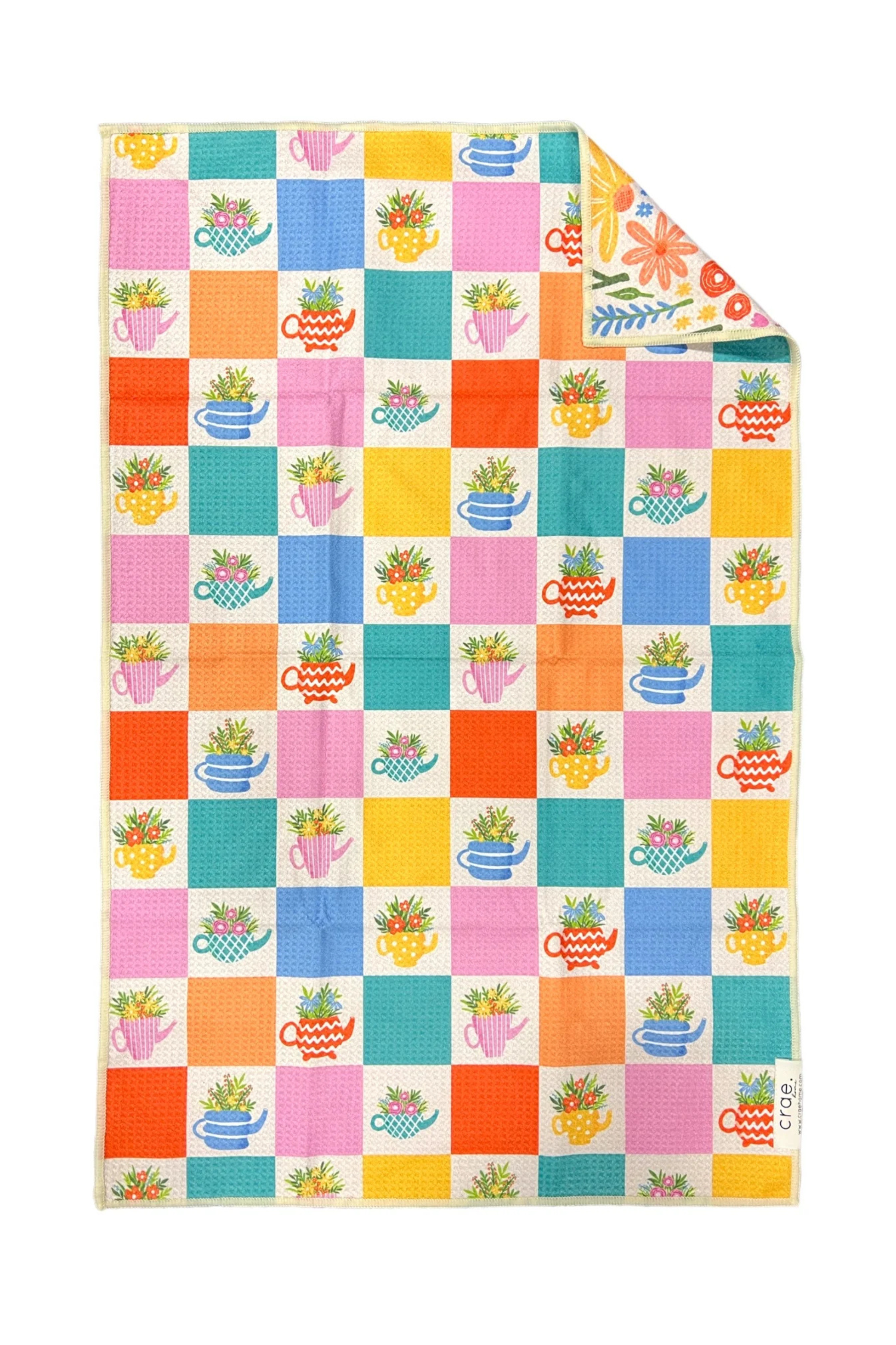 CRAE.HOME - Tea Garden: Reversible Hand Towel