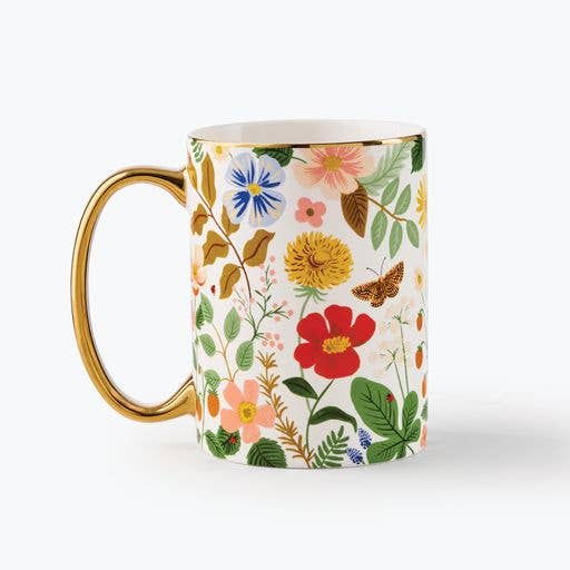 RIFLE PAPER CO - Strawberry Fields Porcelain Mug