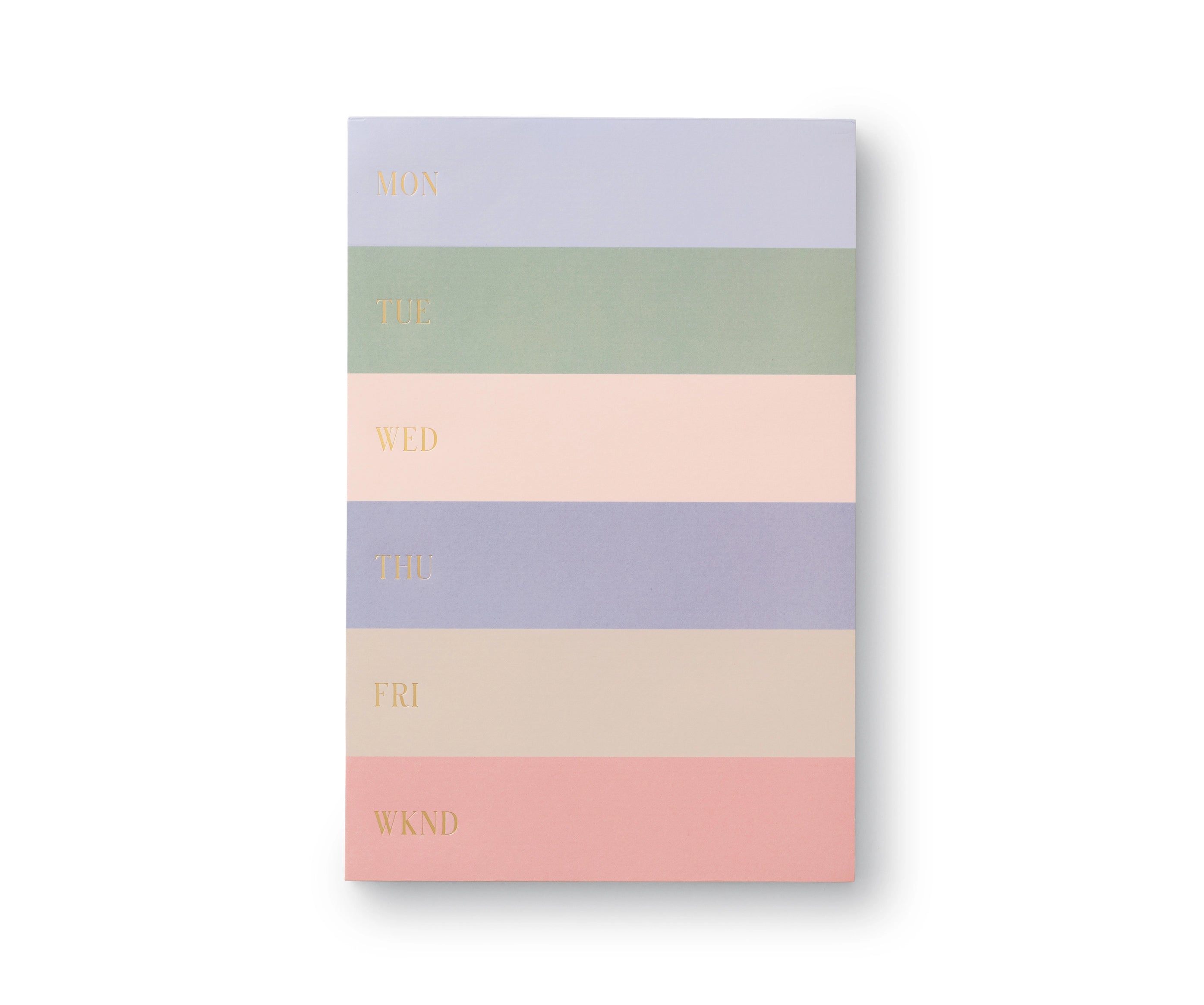 RIFLE PAPER CO - Muted Color Block Weekly Memo Notepad