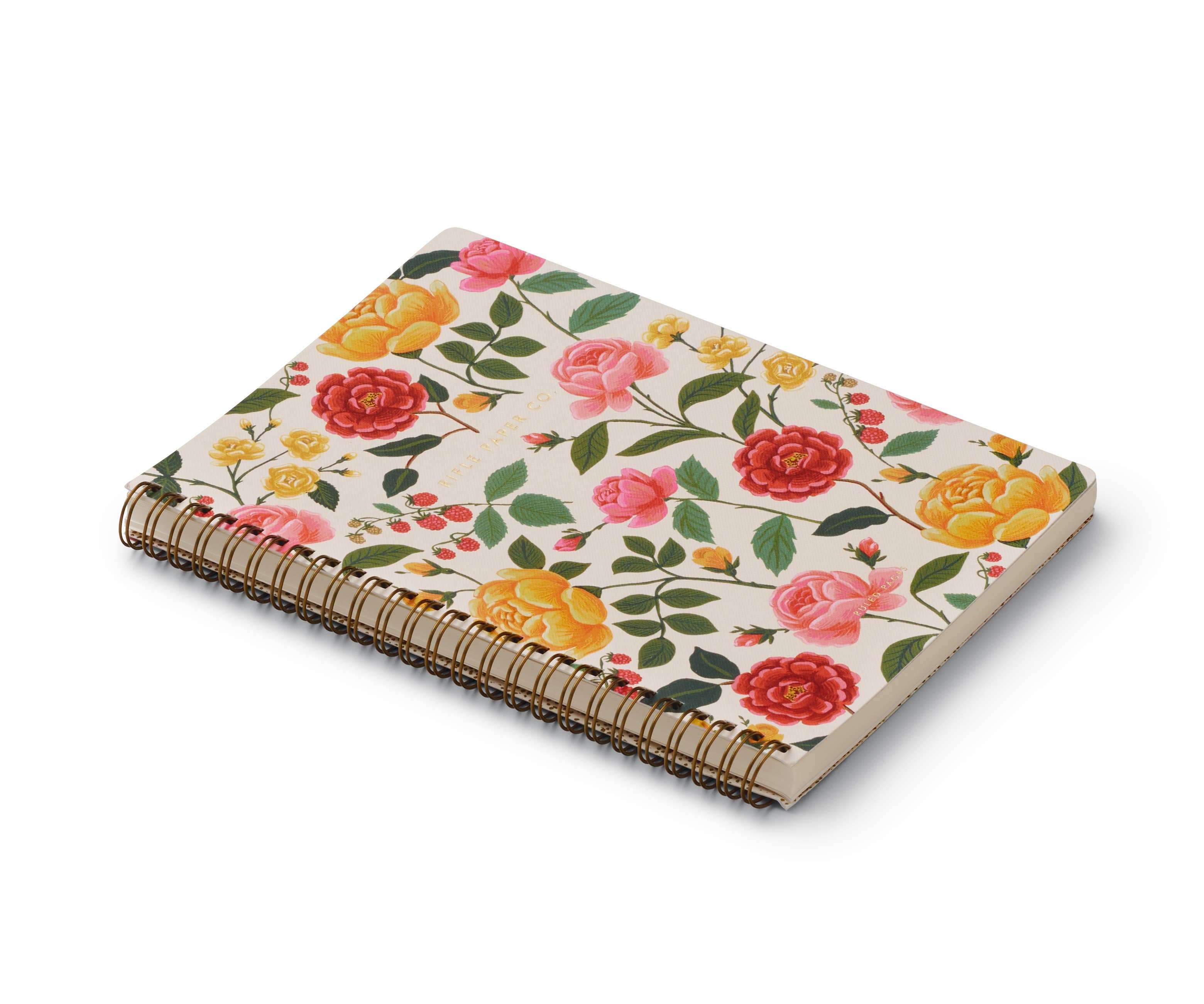 RIFLE PAPER CO - Roses Spiral Notebook