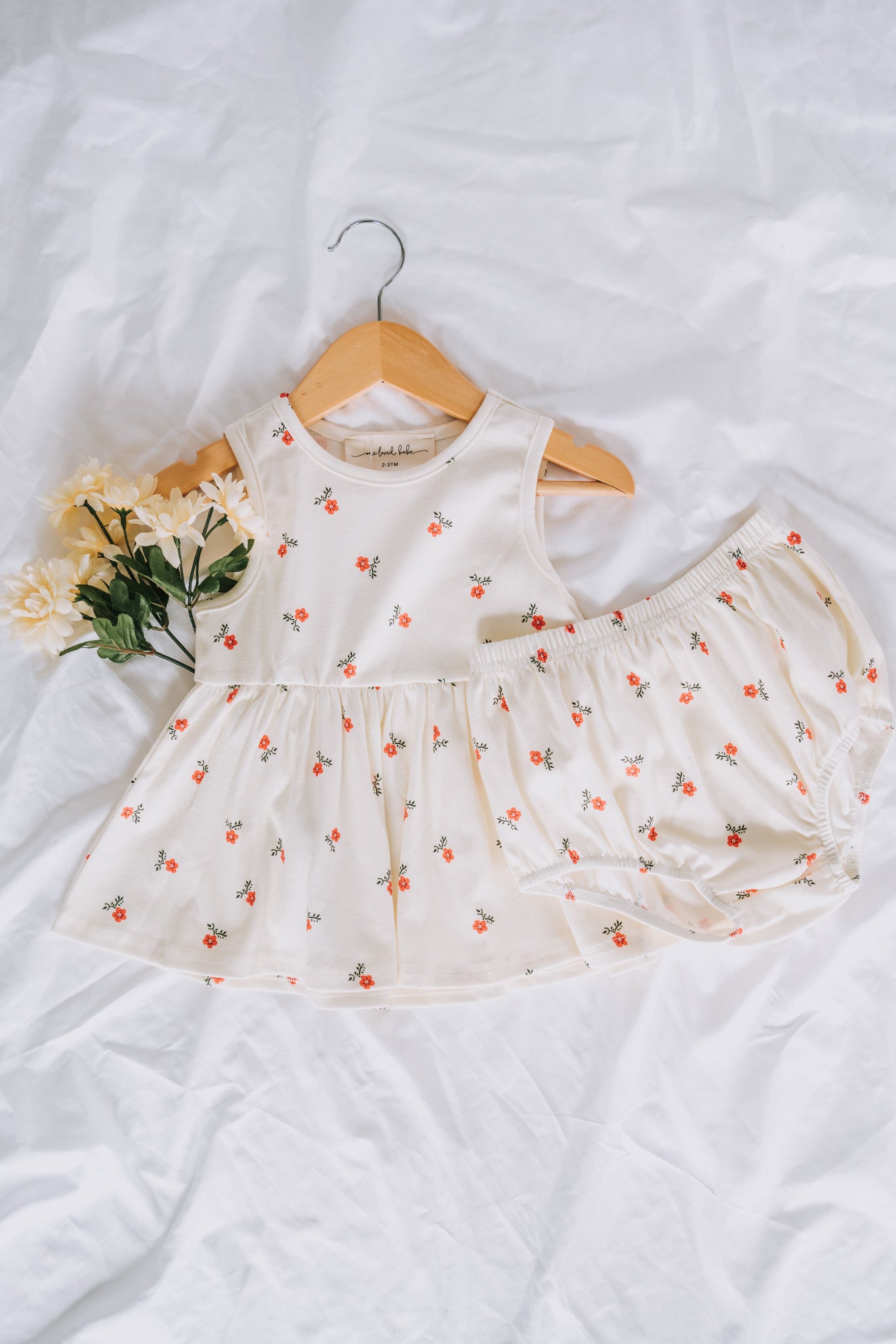 Feel The Love Baby Dress & Shorts