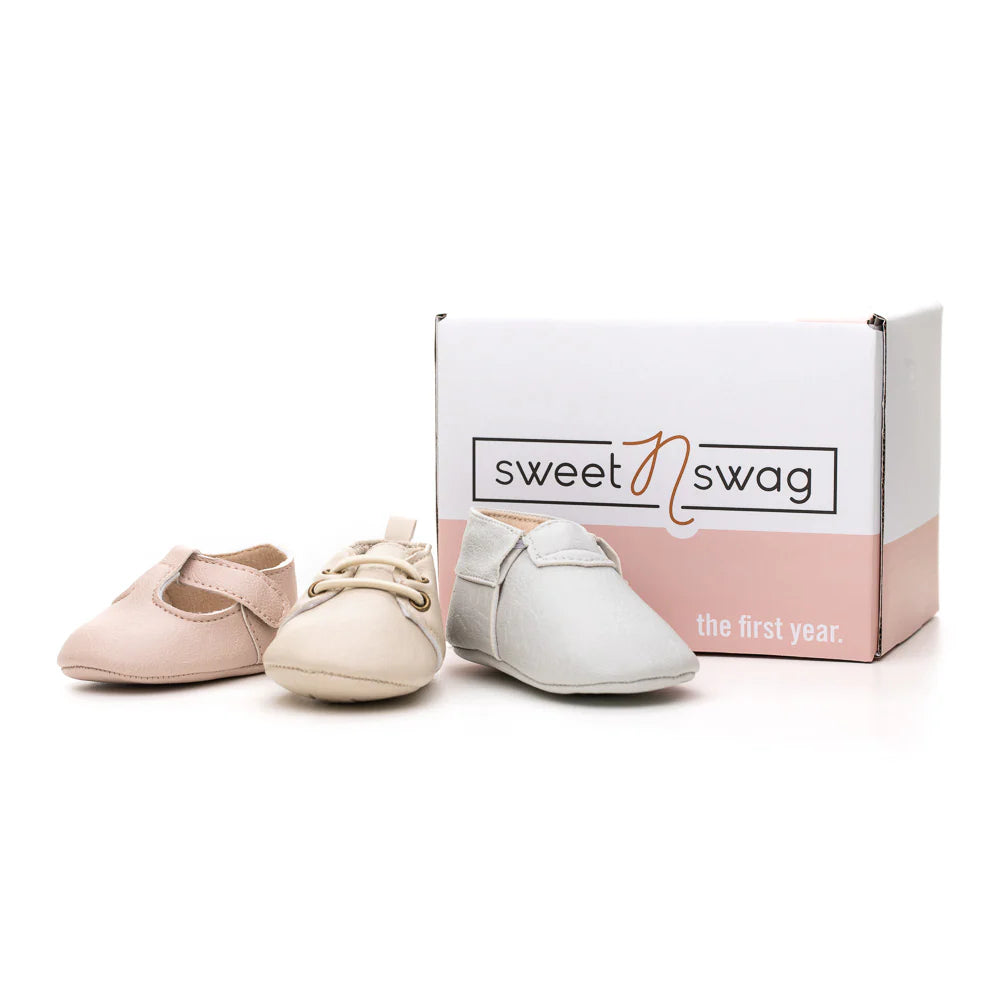 SWEET N SWAG - Mox Box Baby Shoes Set - Hers