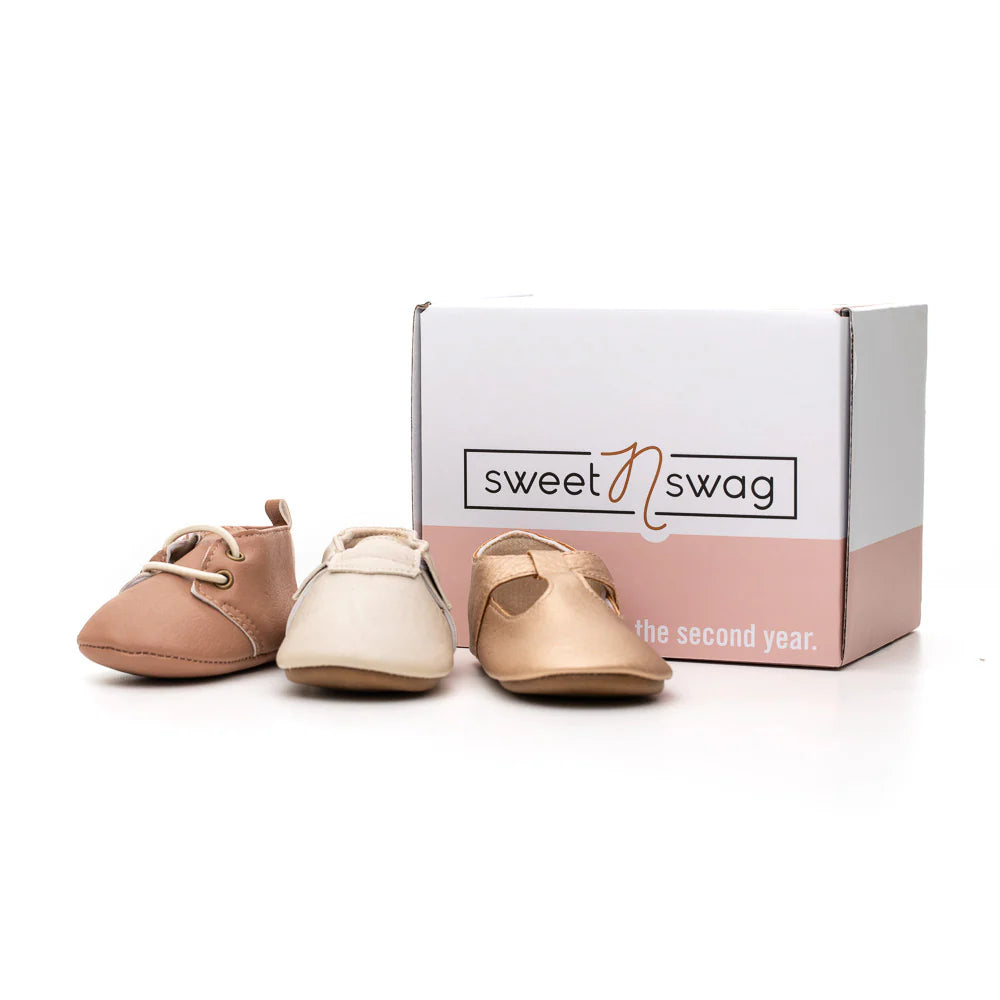 SWEET N SWAG - Mox Box Baby Shoes Set - Hers