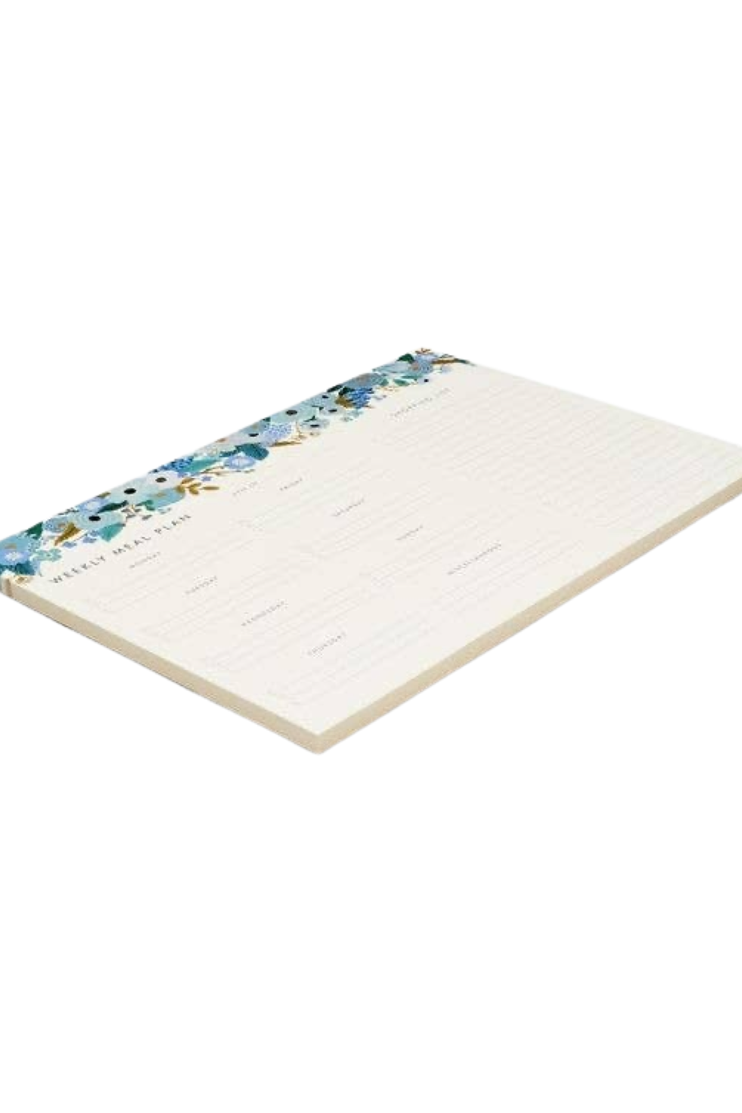 RIFLE PAPER CO - Garden Party Blue Meal Planner Notepad