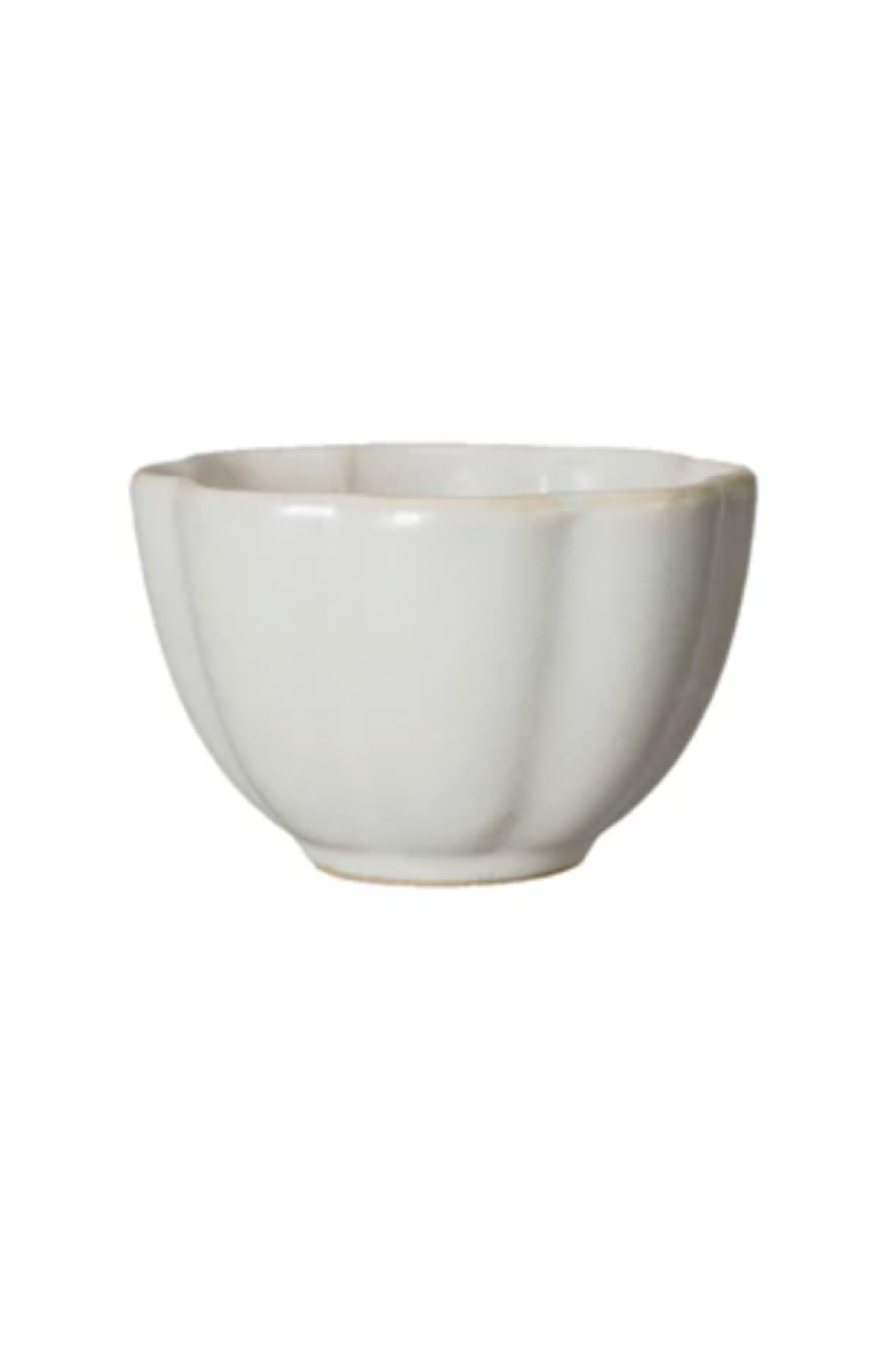 Stoneware Flower Shaped Bowl, 3 Colors