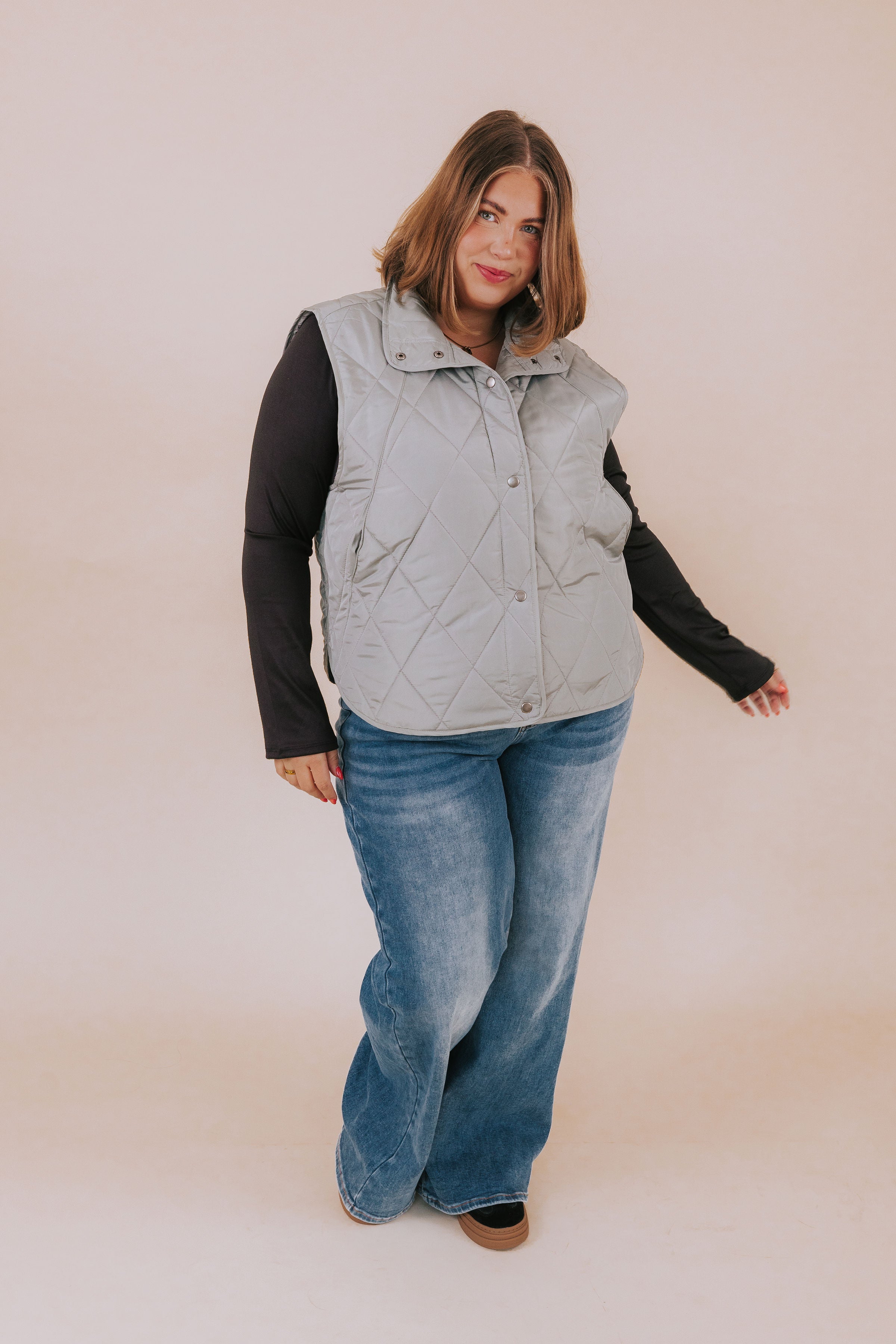 PLUS SIZE - Tranquil Oasis Vest