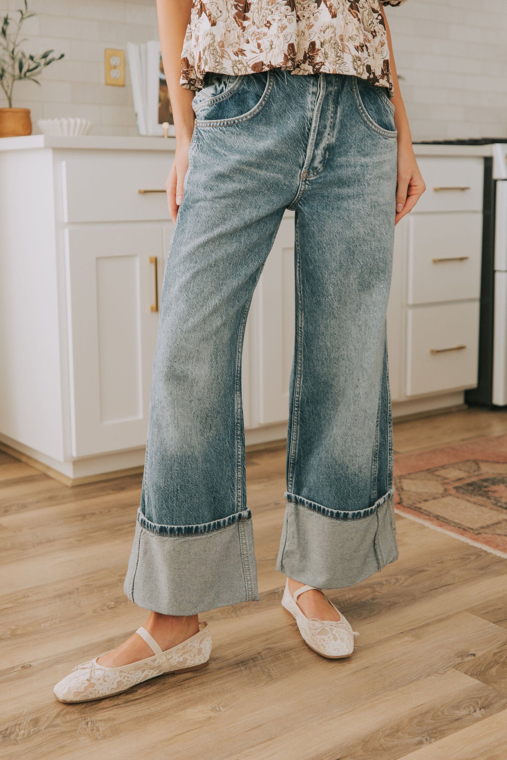 FREE PEOPLE - Final Countdown Mid Rise Pants - 2 Colors!