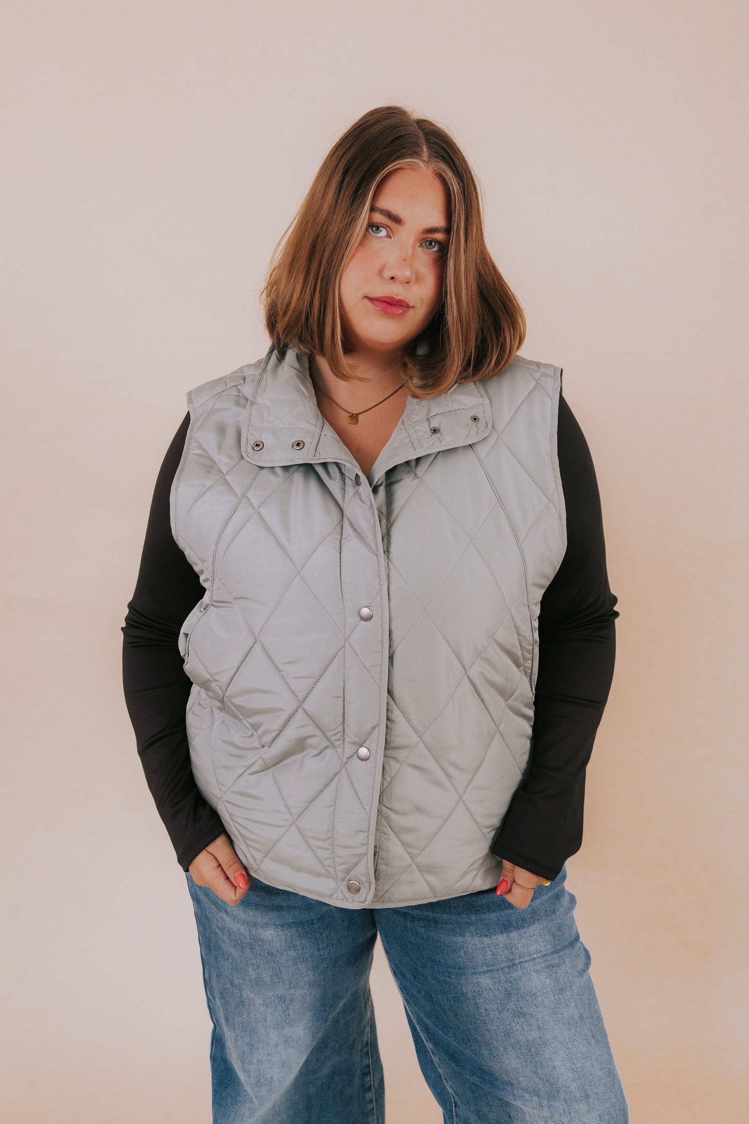 PLUS SIZE - Tranquil Oasis Vest