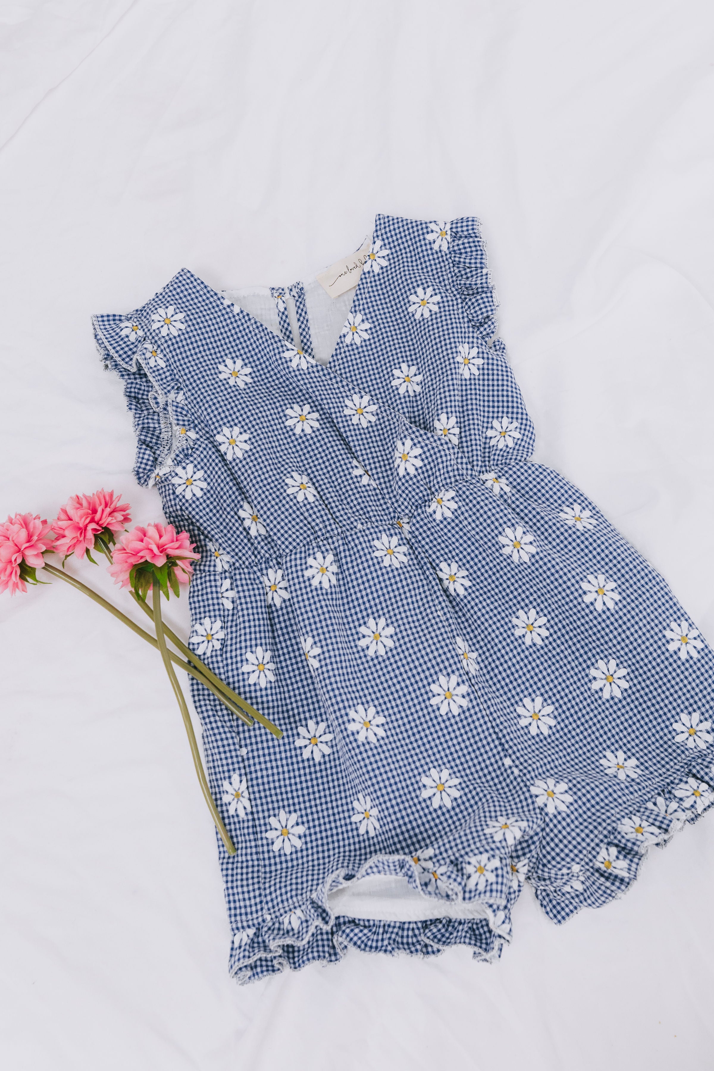 Flower Field Dreams Baby Romper