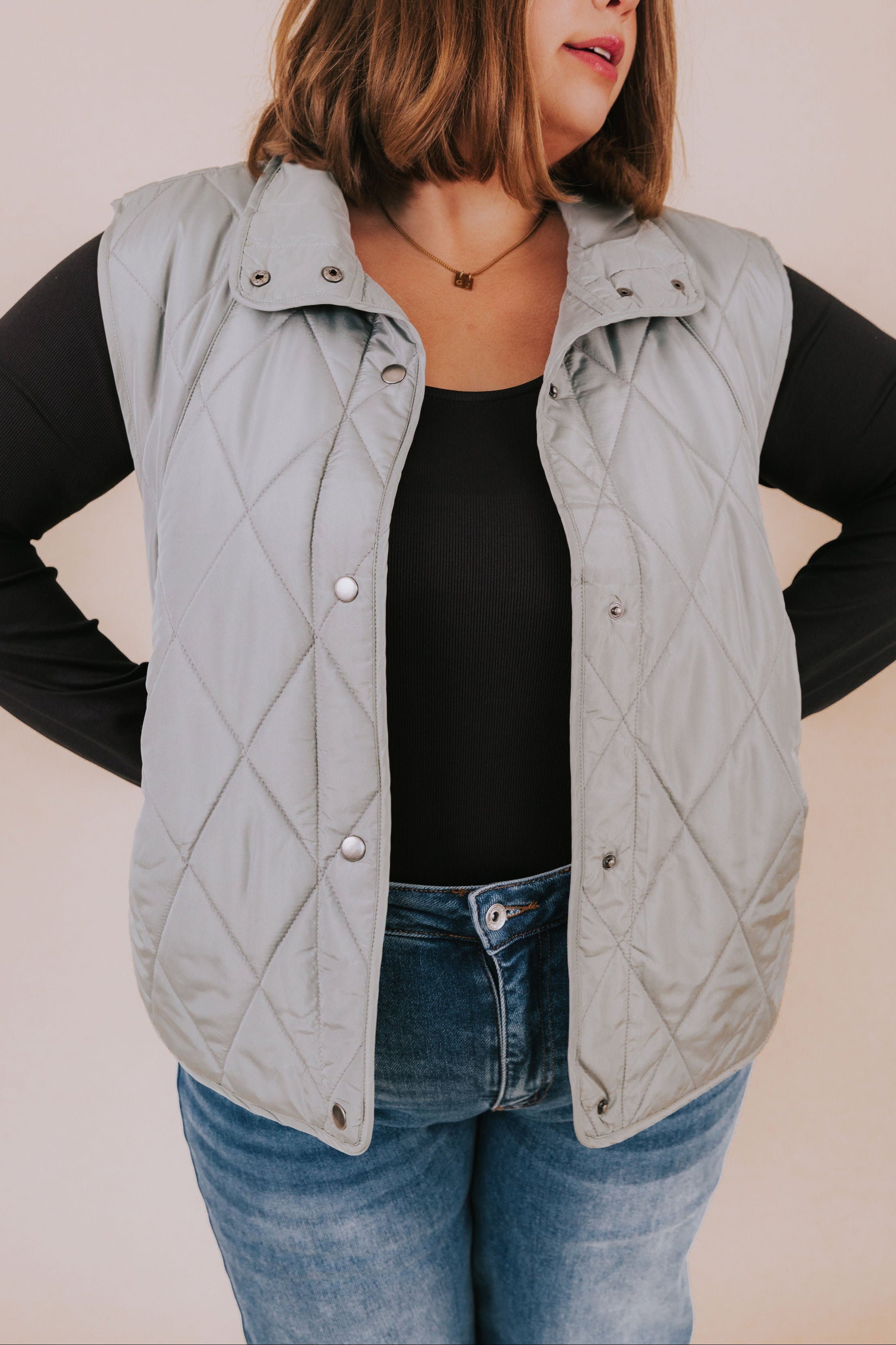 PLUS SIZE - Tranquil Oasis Vest