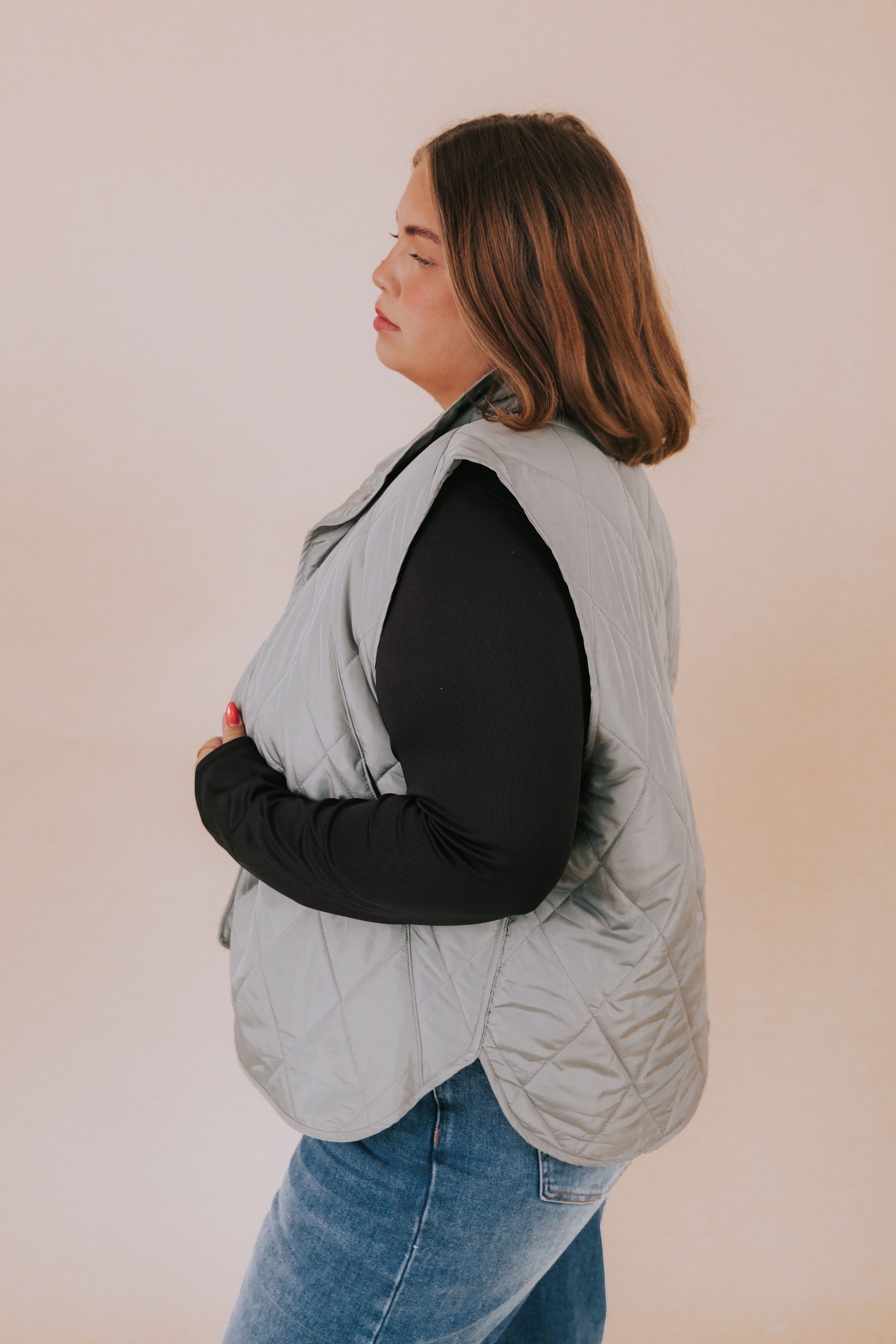 PLUS SIZE - Tranquil Oasis Vest