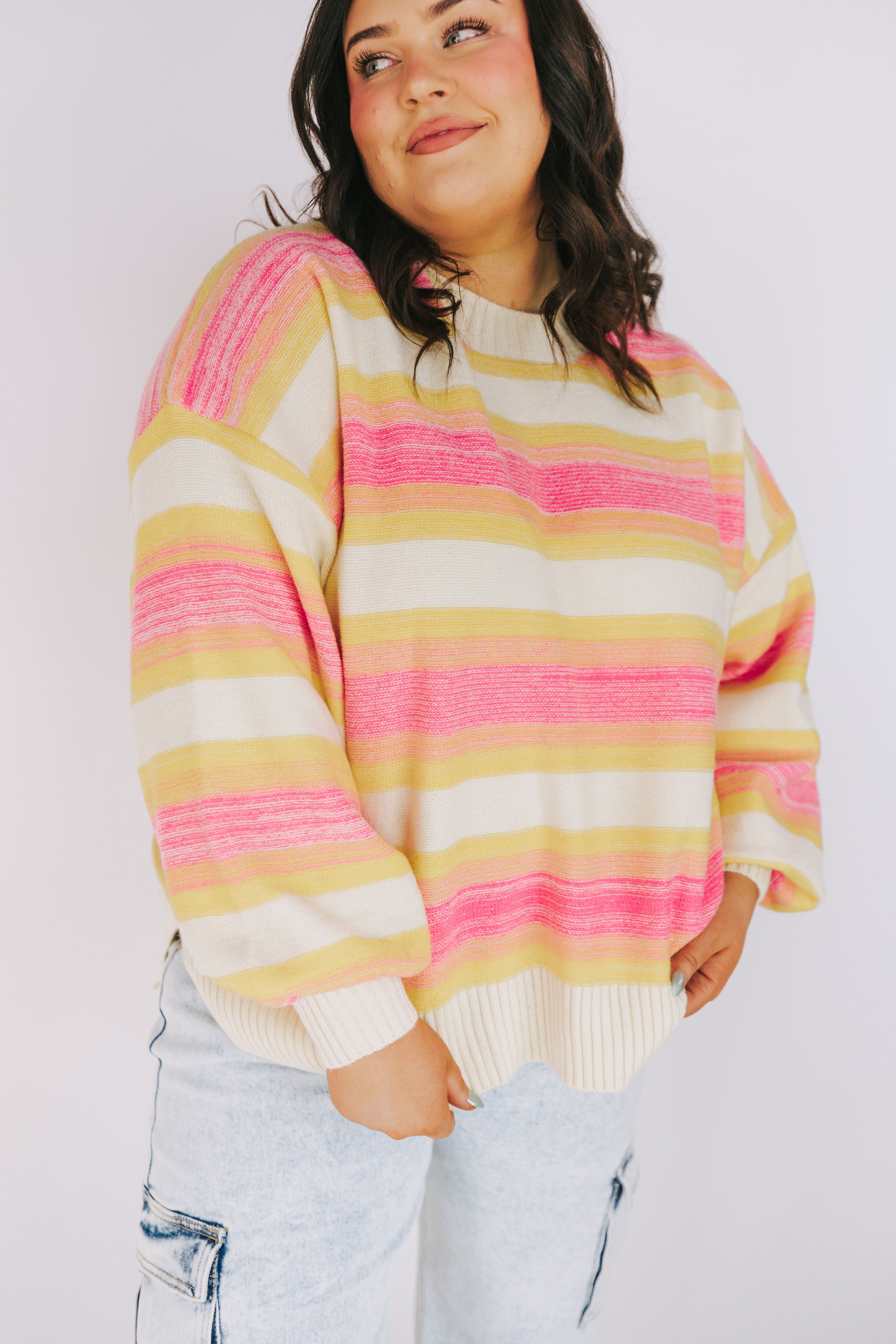 Plus size ivory sweater sale