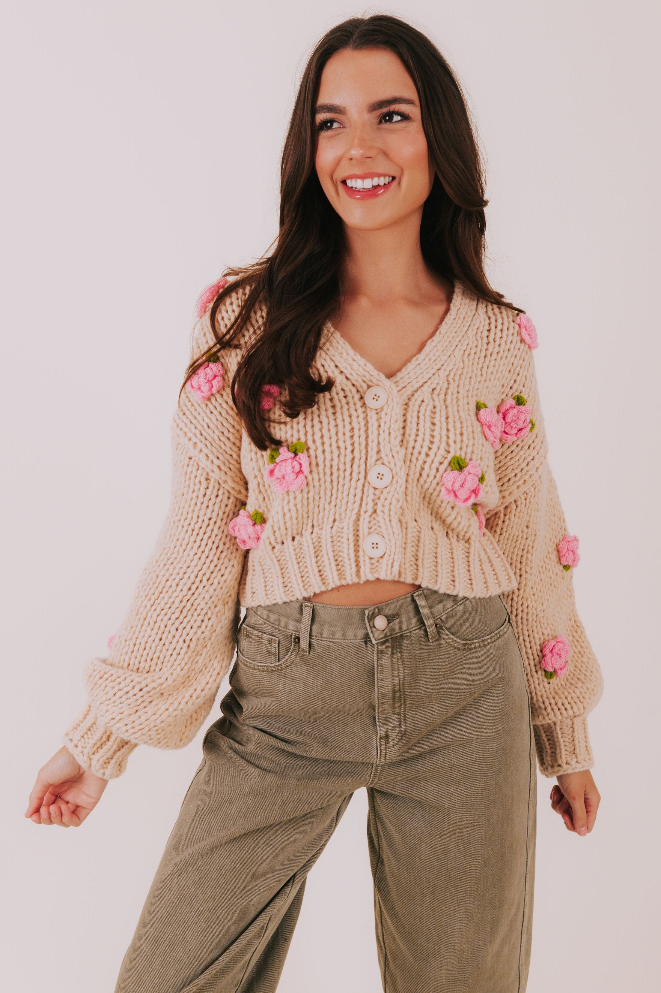 Blooming Roses Cardigan