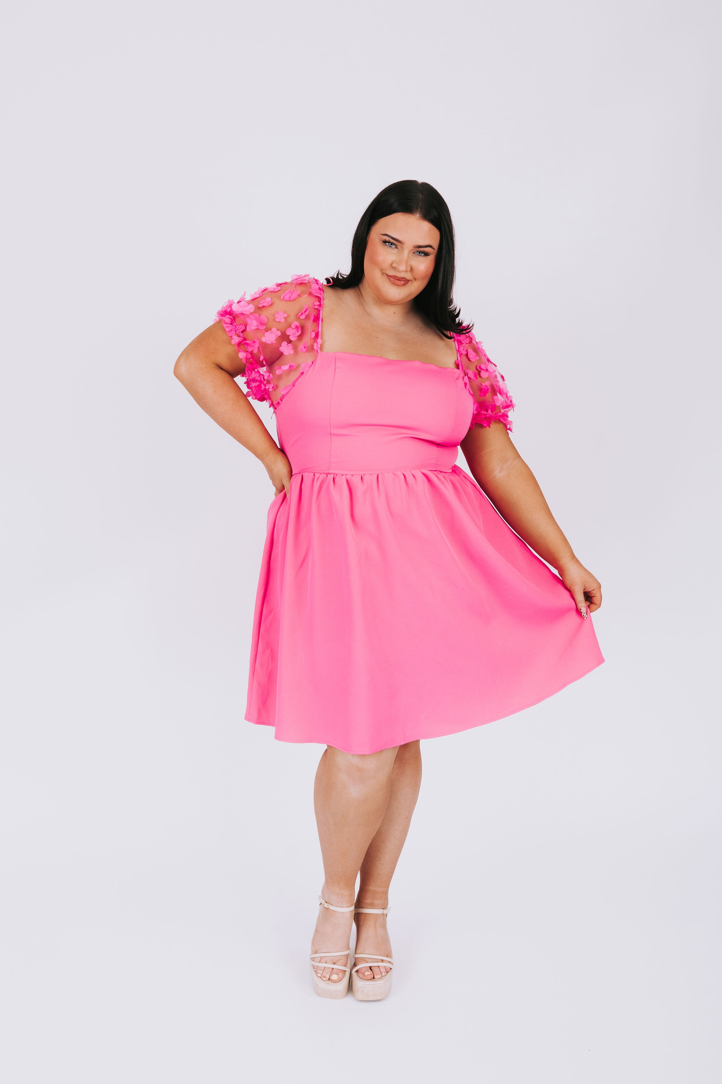 PLUS SIZE - The Way Love Goes Dress