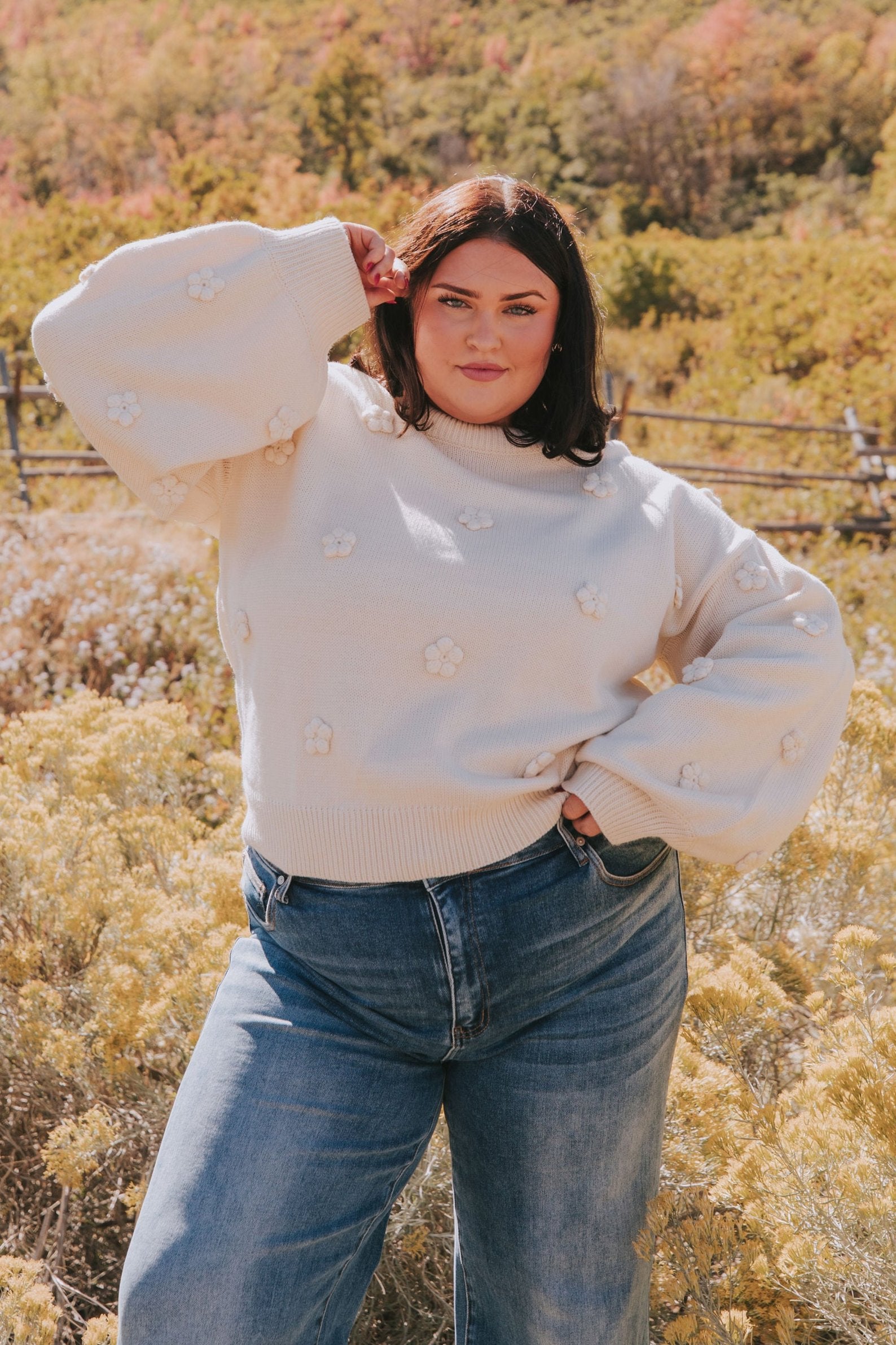 PLUS SIZE - Feeling Better Sweater