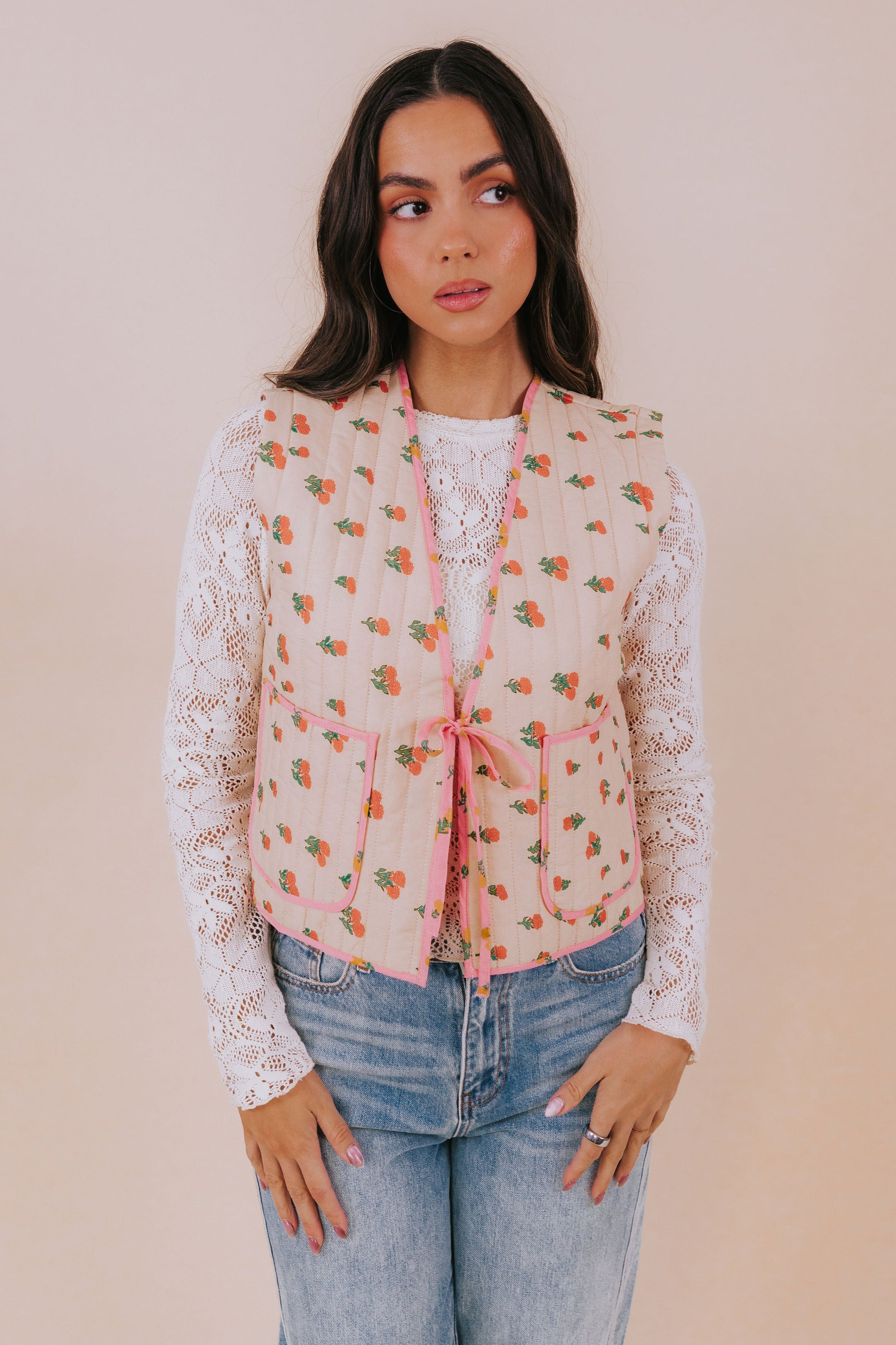 Seasons Bloom Vest