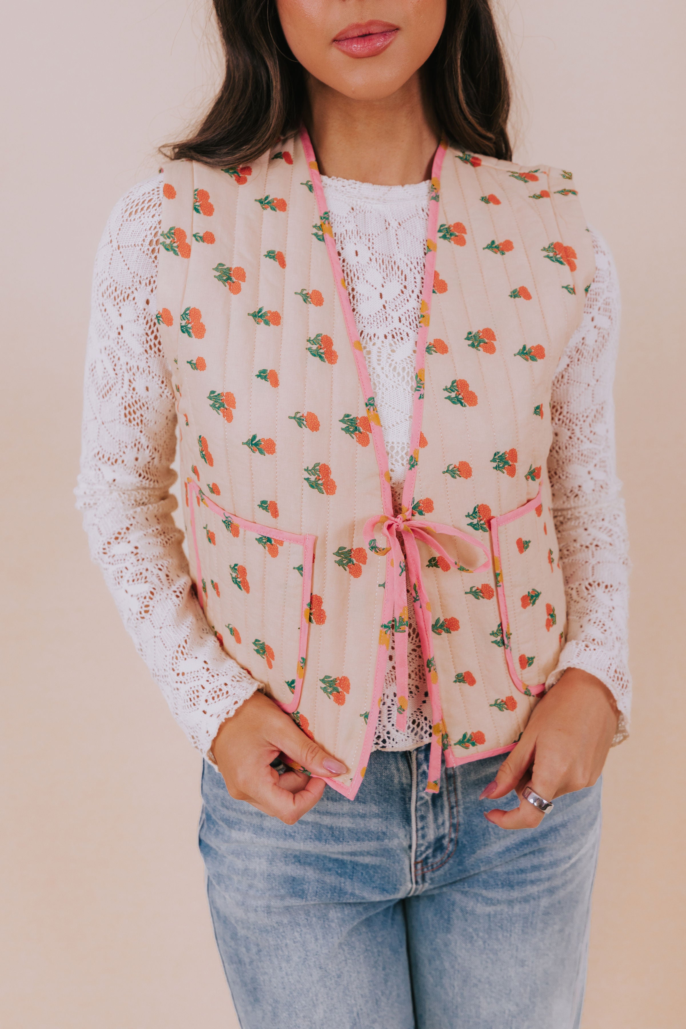 Seasons Bloom Vest