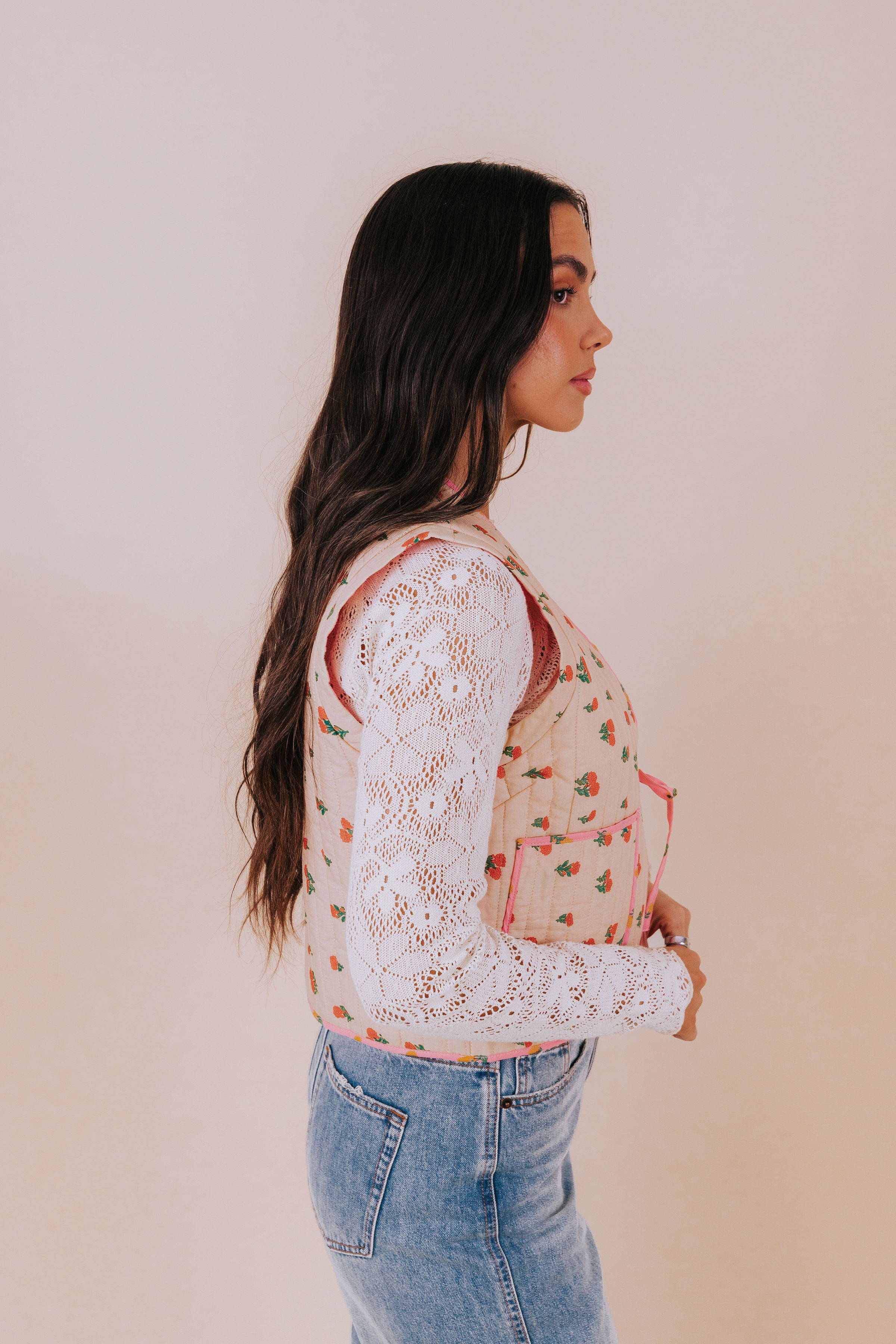 Seasons Bloom Vest