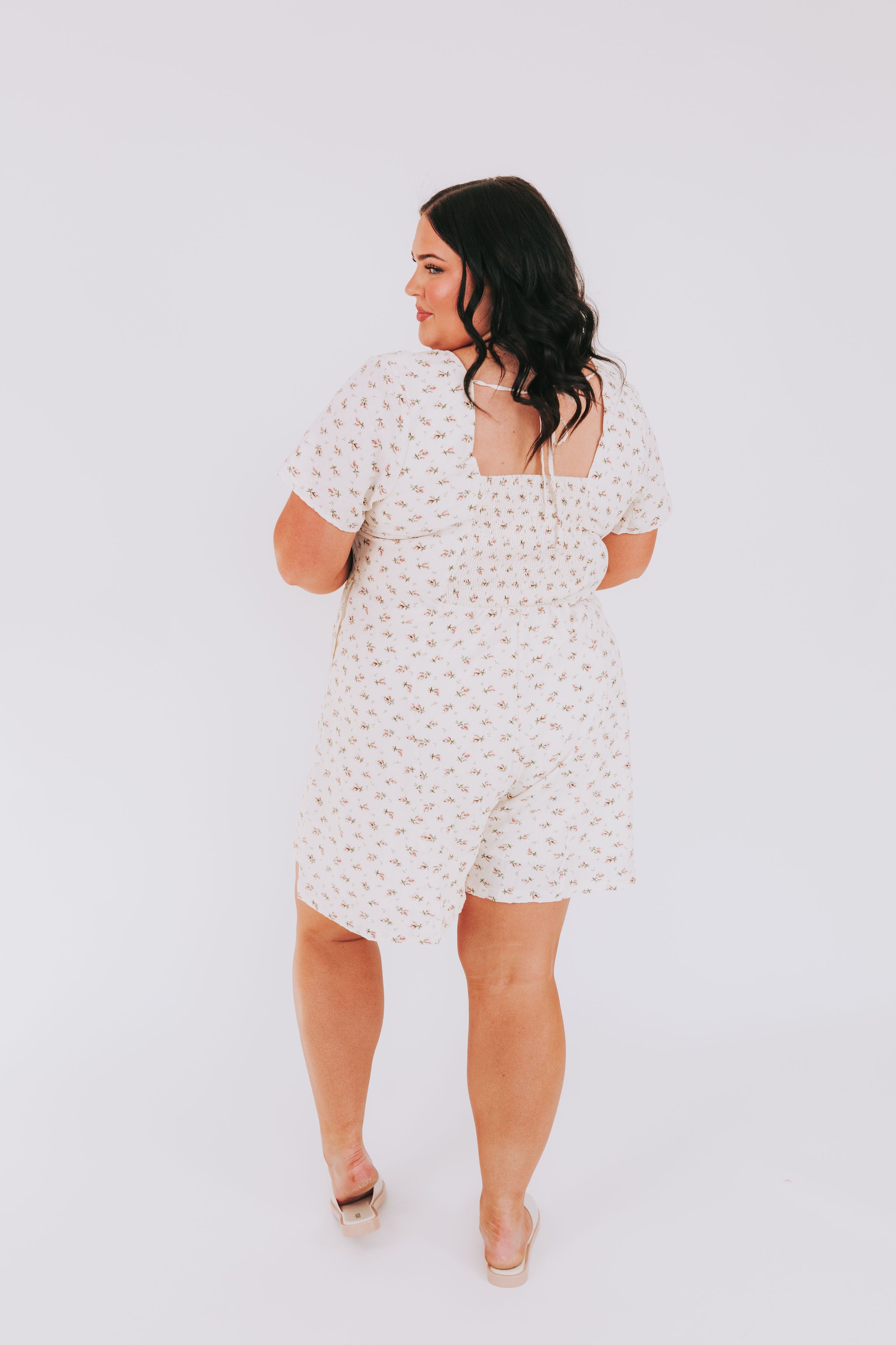 PLUS SIZE - Petal Pop Romper