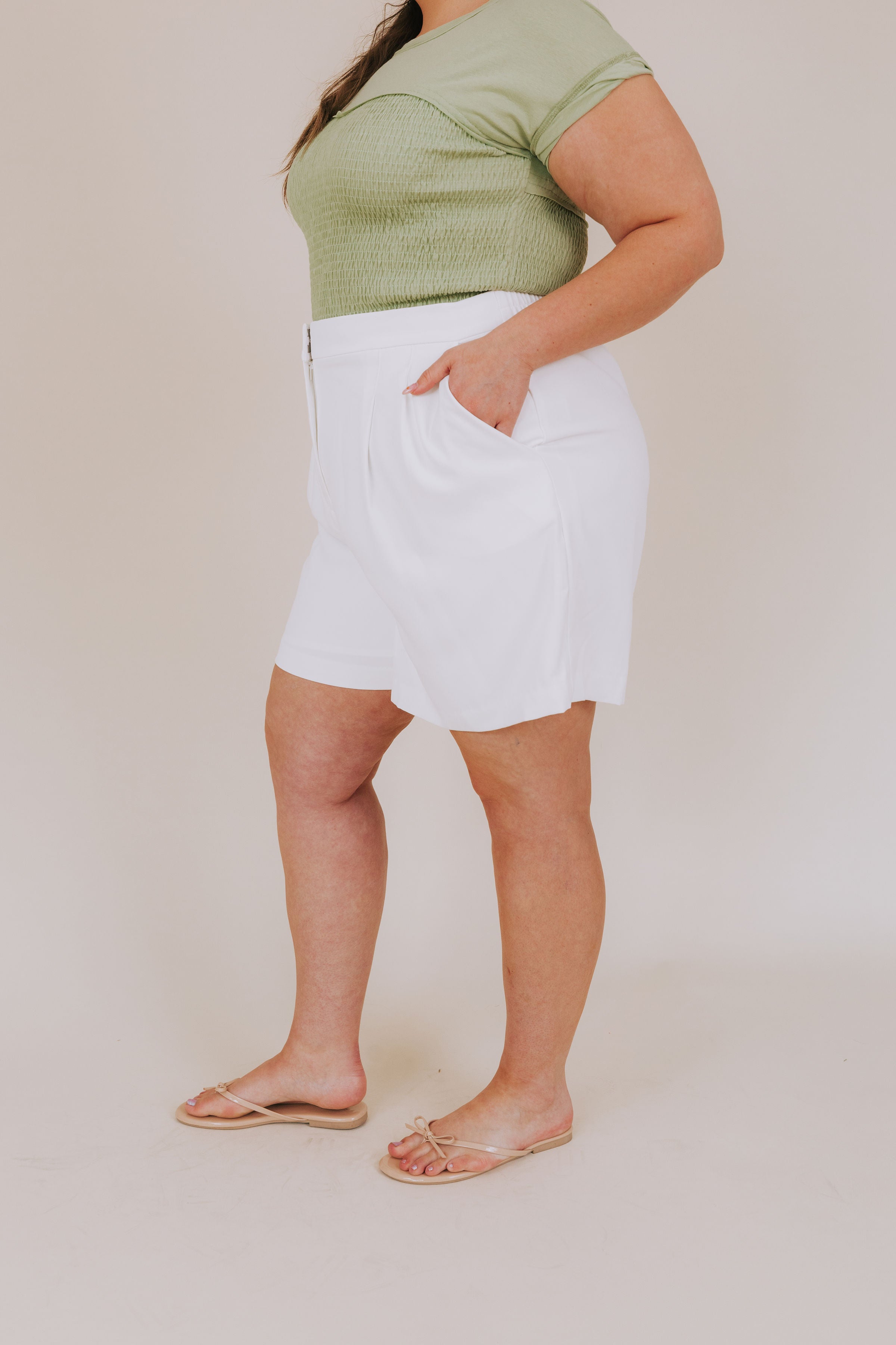 PLUS SIZE - Cloud Nine Shorts