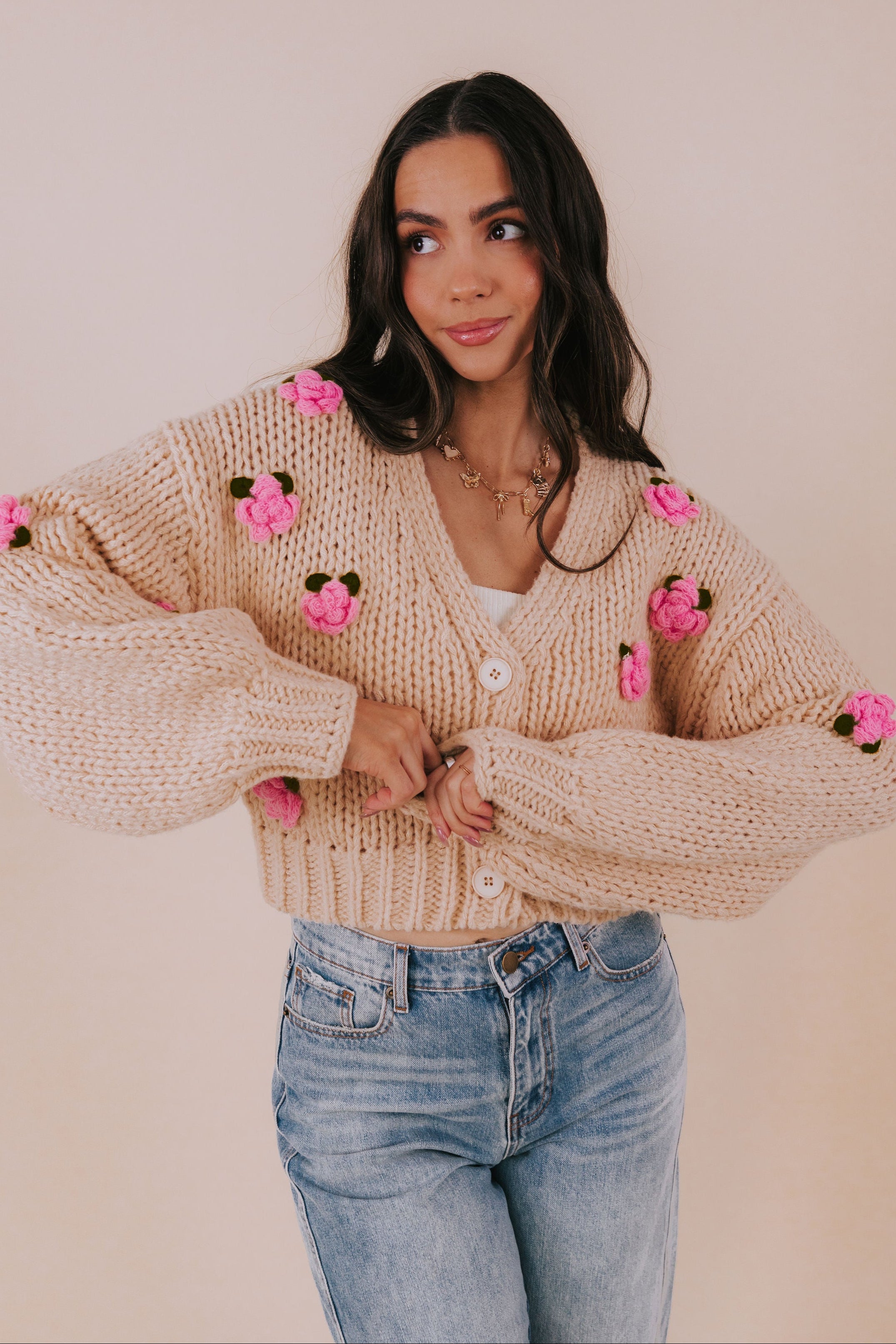 Blooming Roses Cardigan