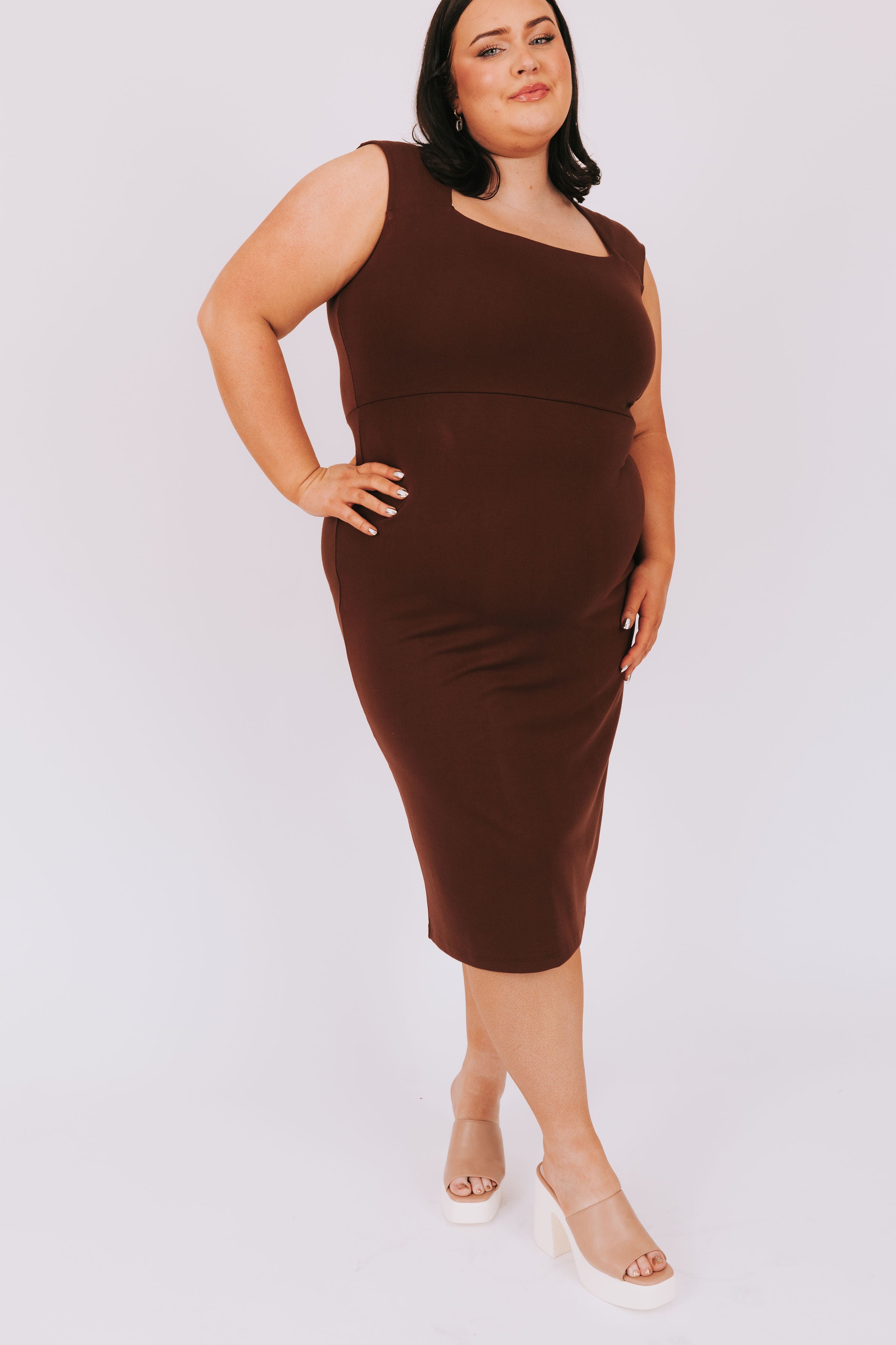 PLUS SIZE - Always Believe Dress