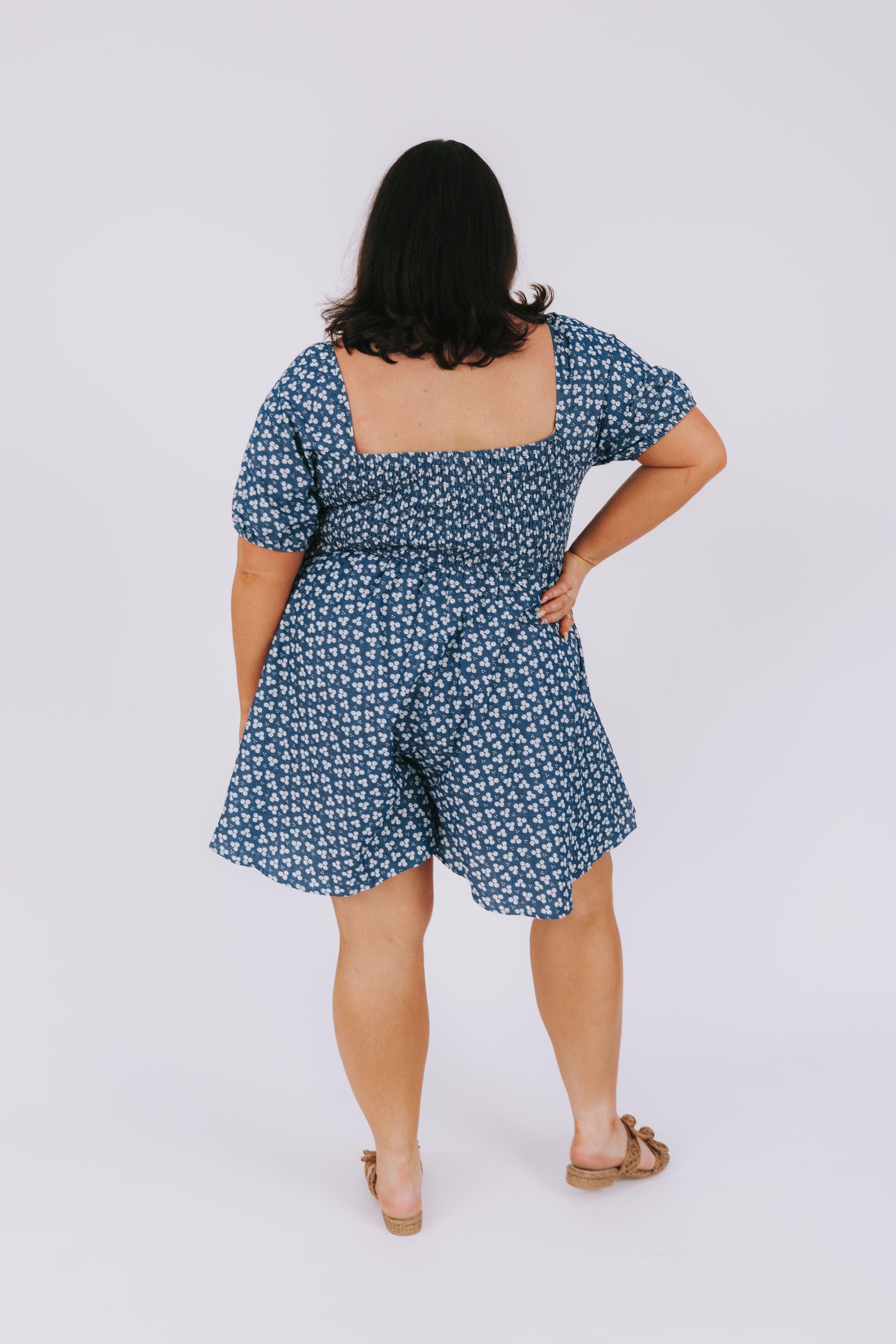 PLUS SIZE - Nostalgic Memories Romper