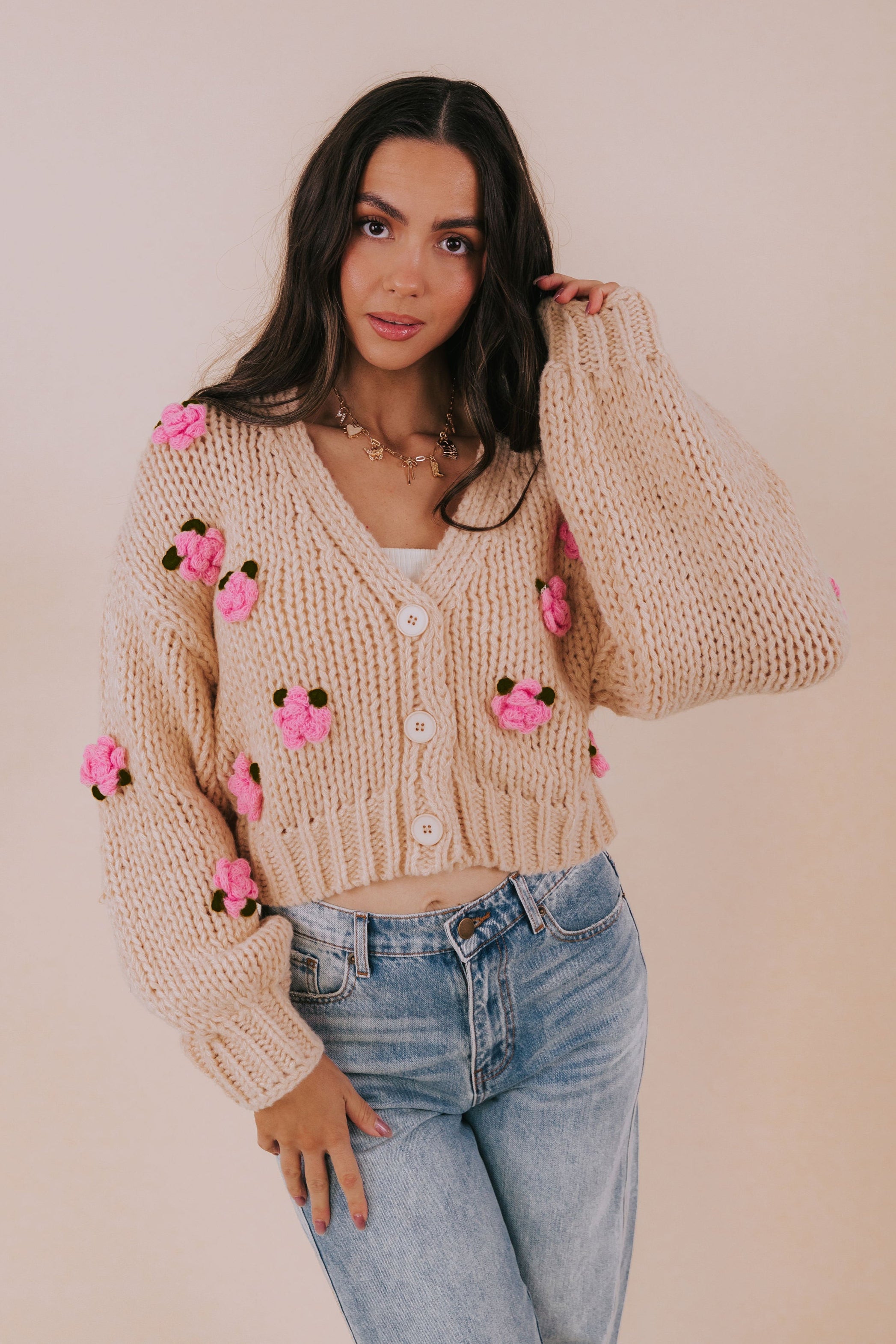 Blooming Roses Cardigan