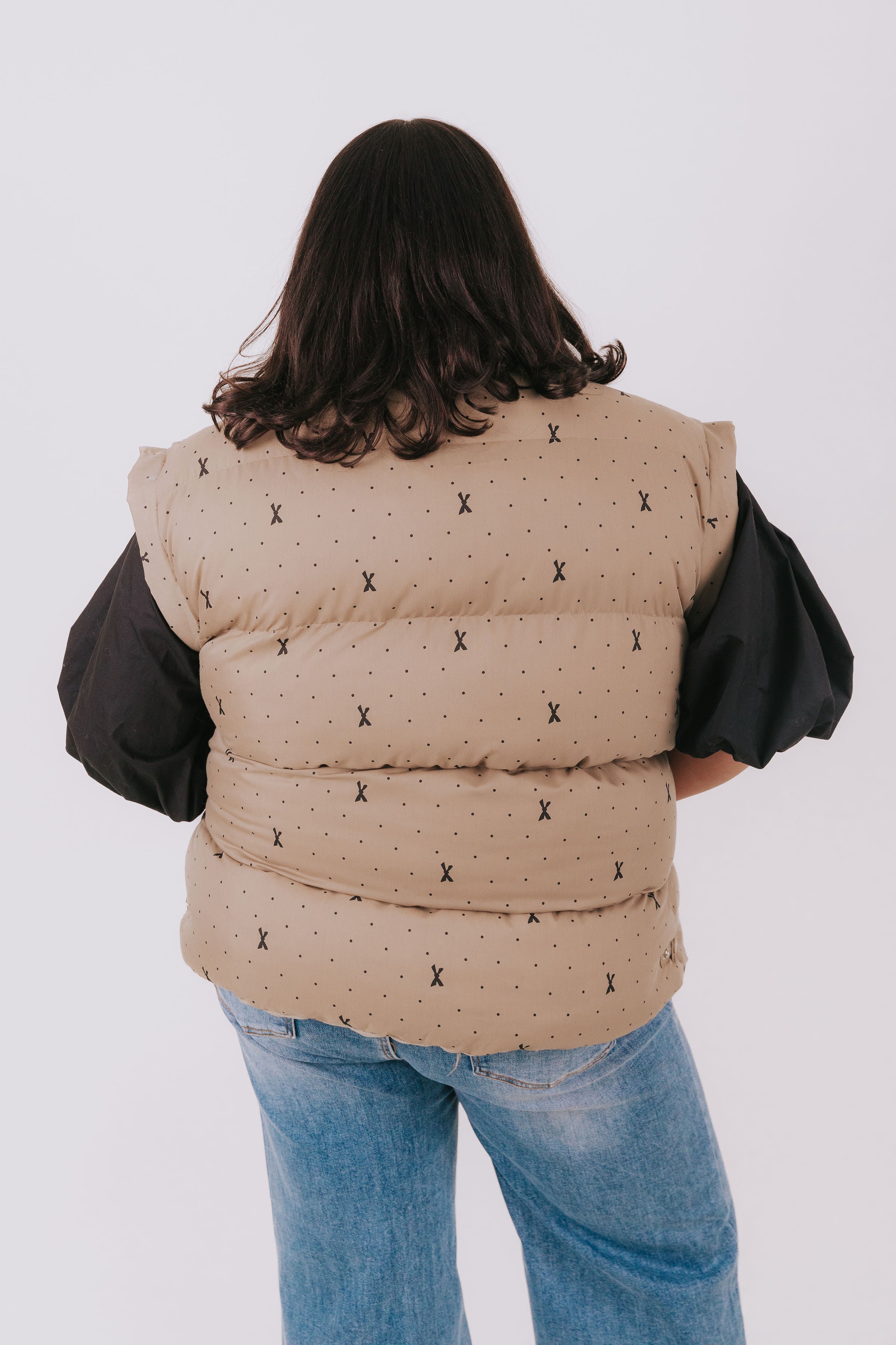 PLUS SIZE - Warm Hug Puffer Vest