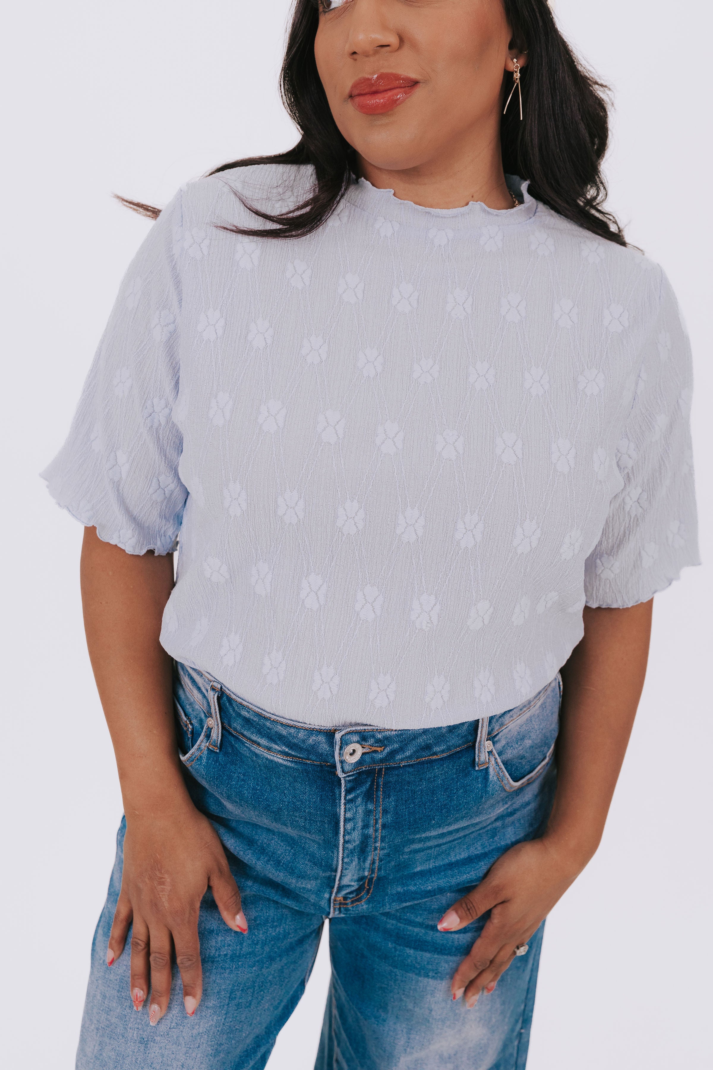 PLUS SIZE - Head In The Clouds Top