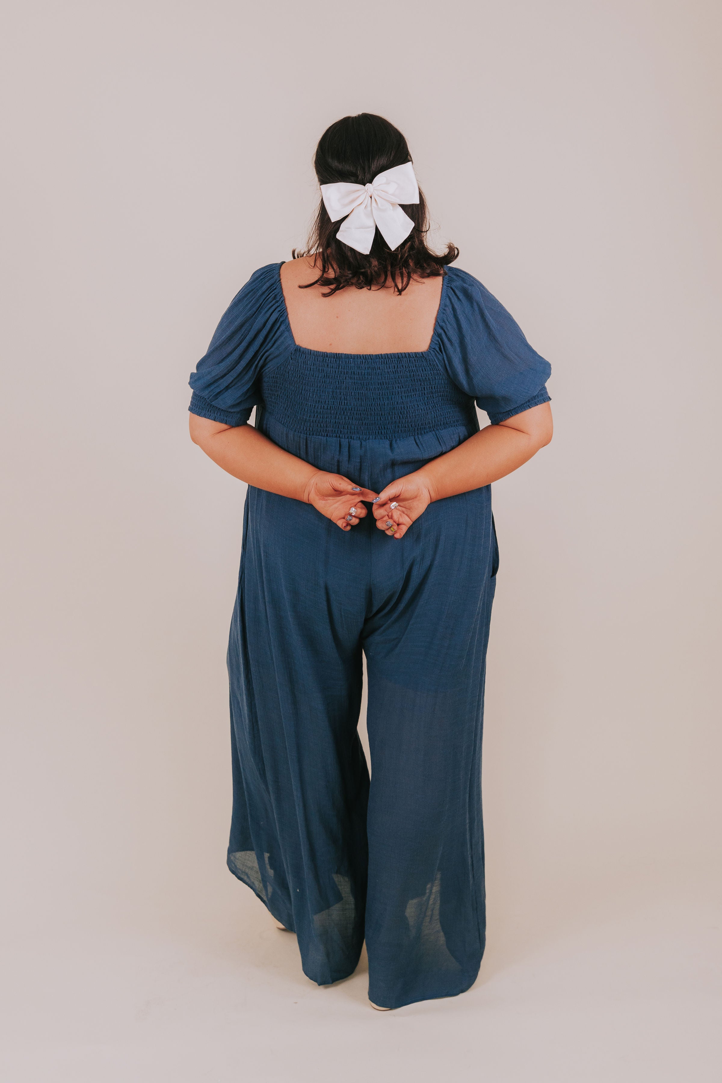 PLUS SIZE - Wavelength Jumpsuit