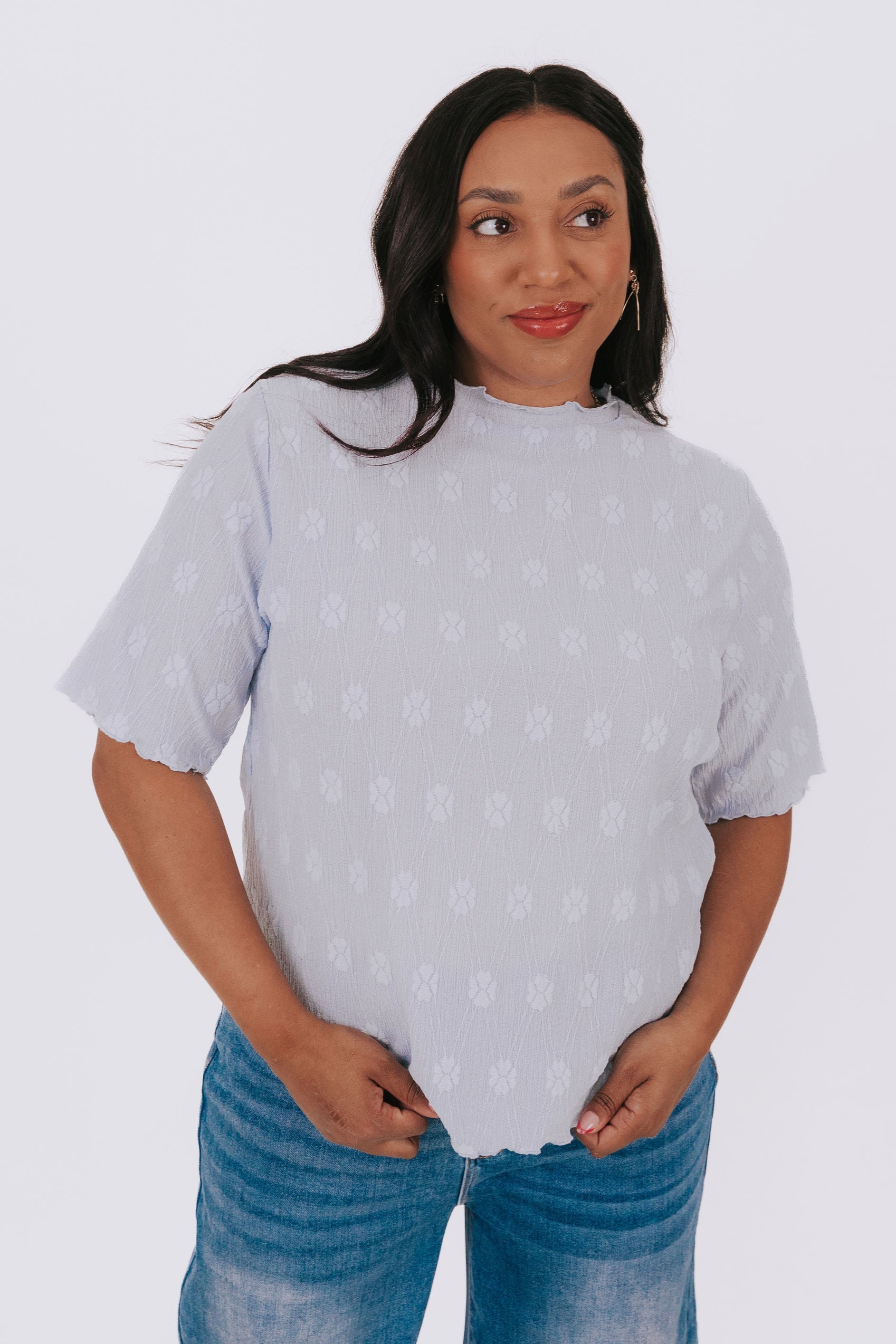 PLUS SIZE - Head In The Clouds Top