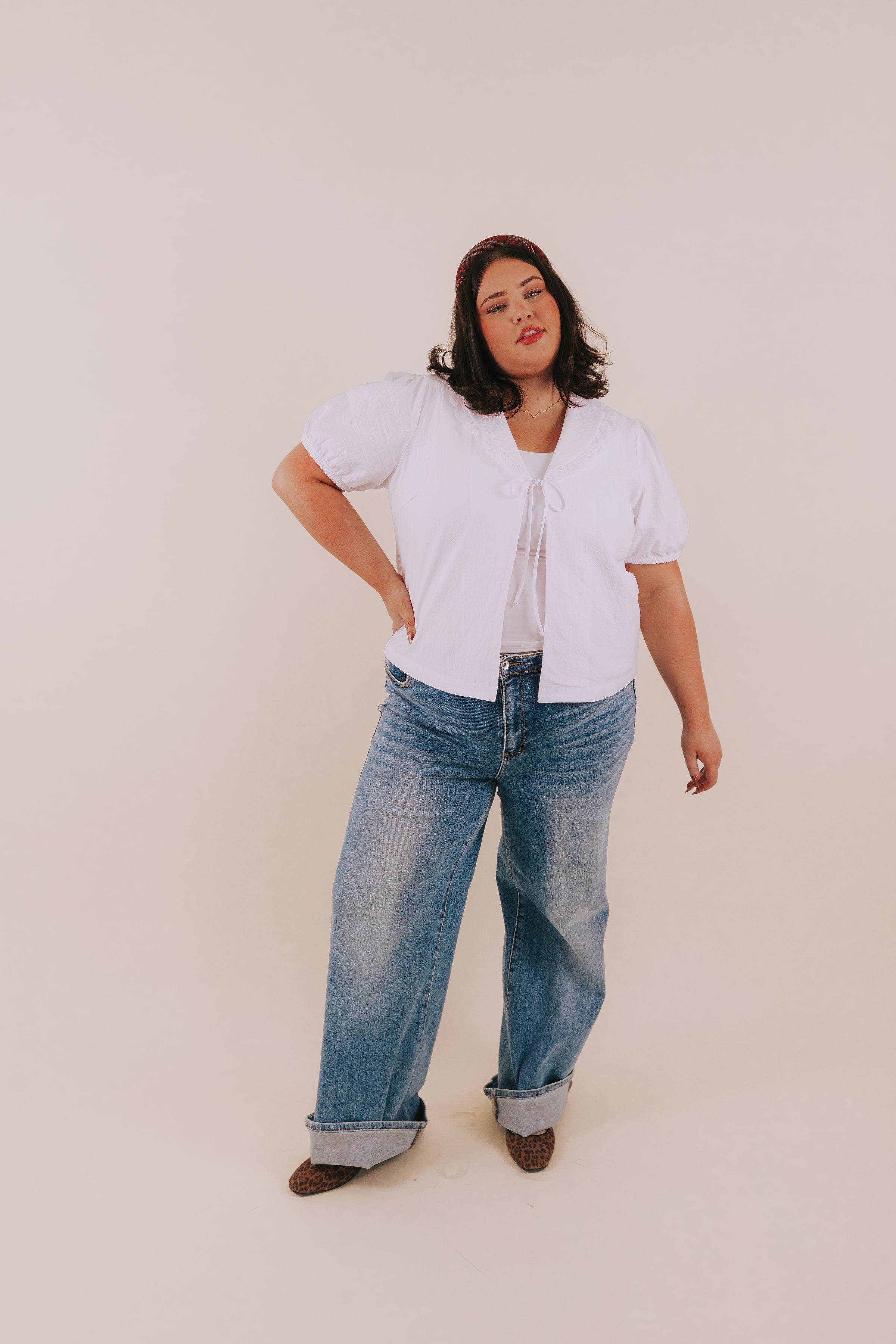 PLUS SIZE - Front Row Chic Top