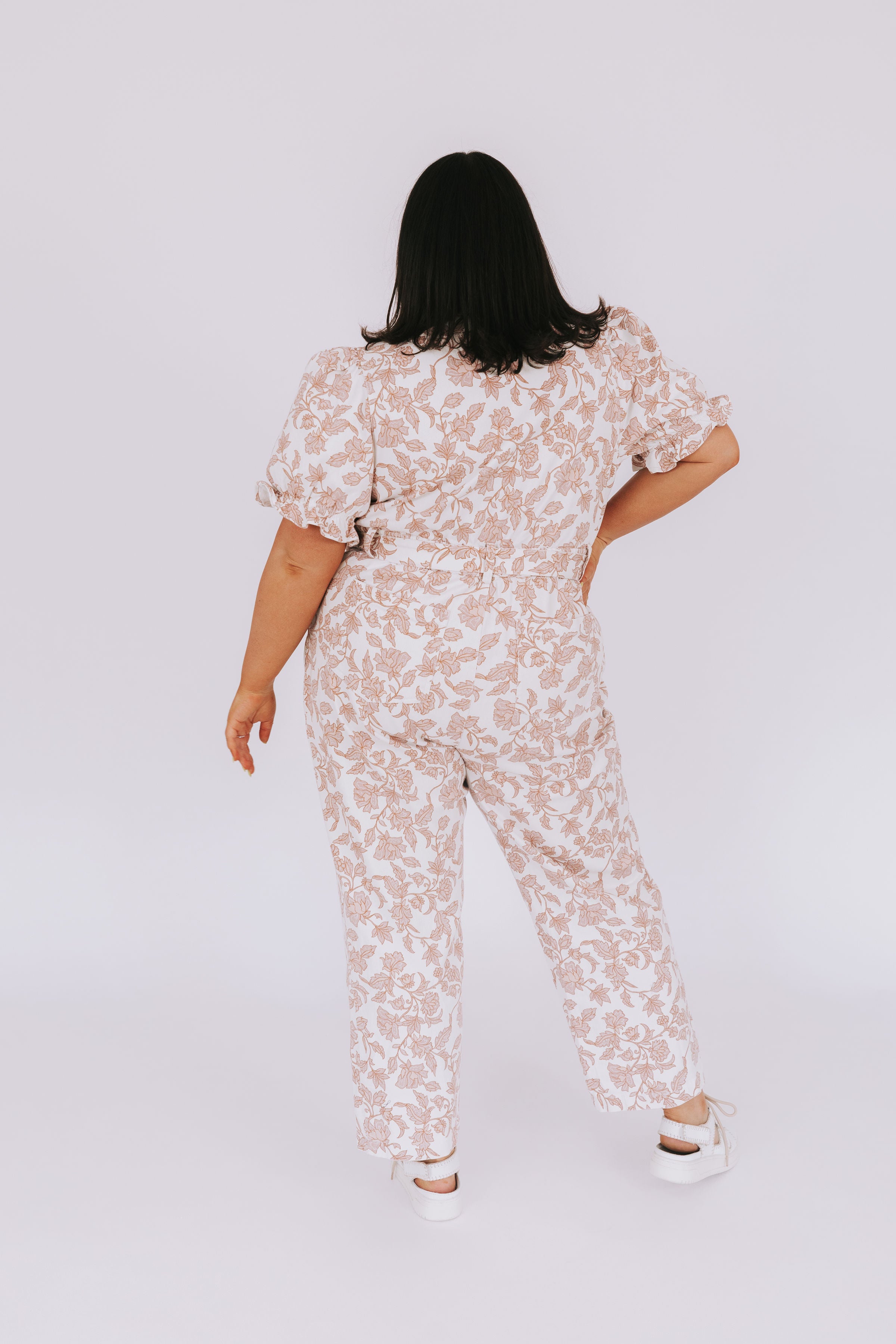 PLUS SIZE - On Wednesdays We Wear Pink Jumpsuit