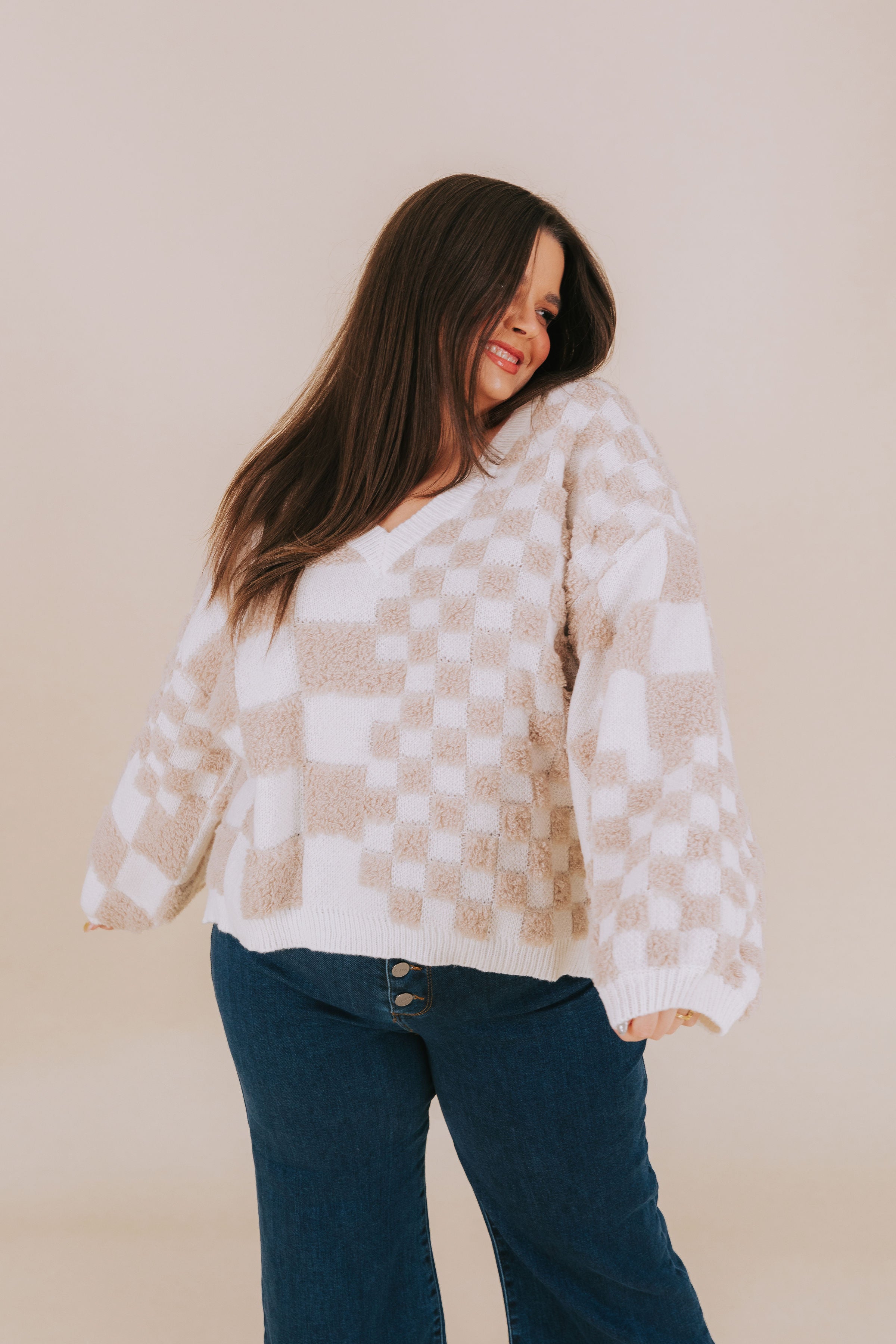 PLUS SIZE - On Cloud Nine Sweater