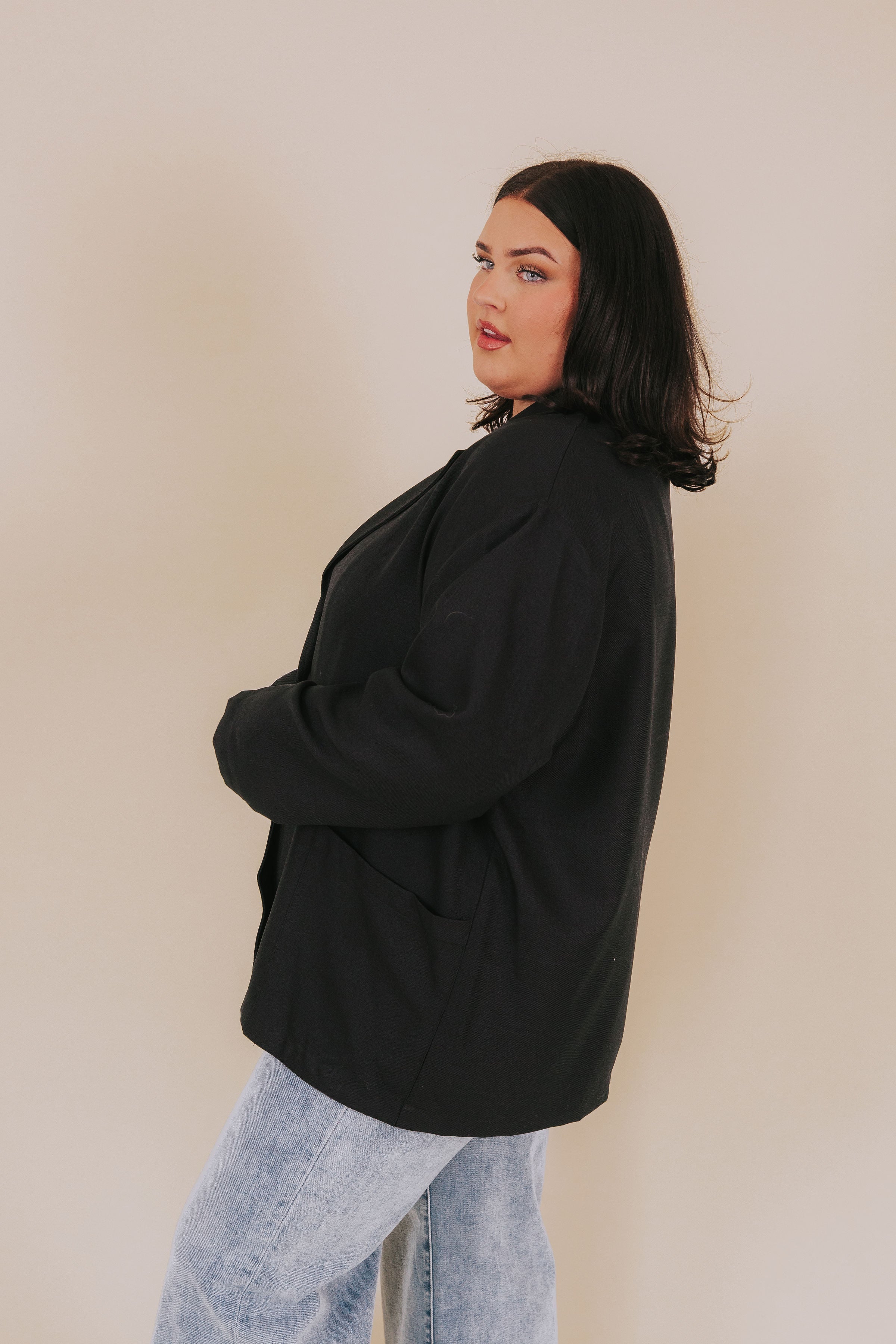 PLUS SIZE - Let Me In Jacket