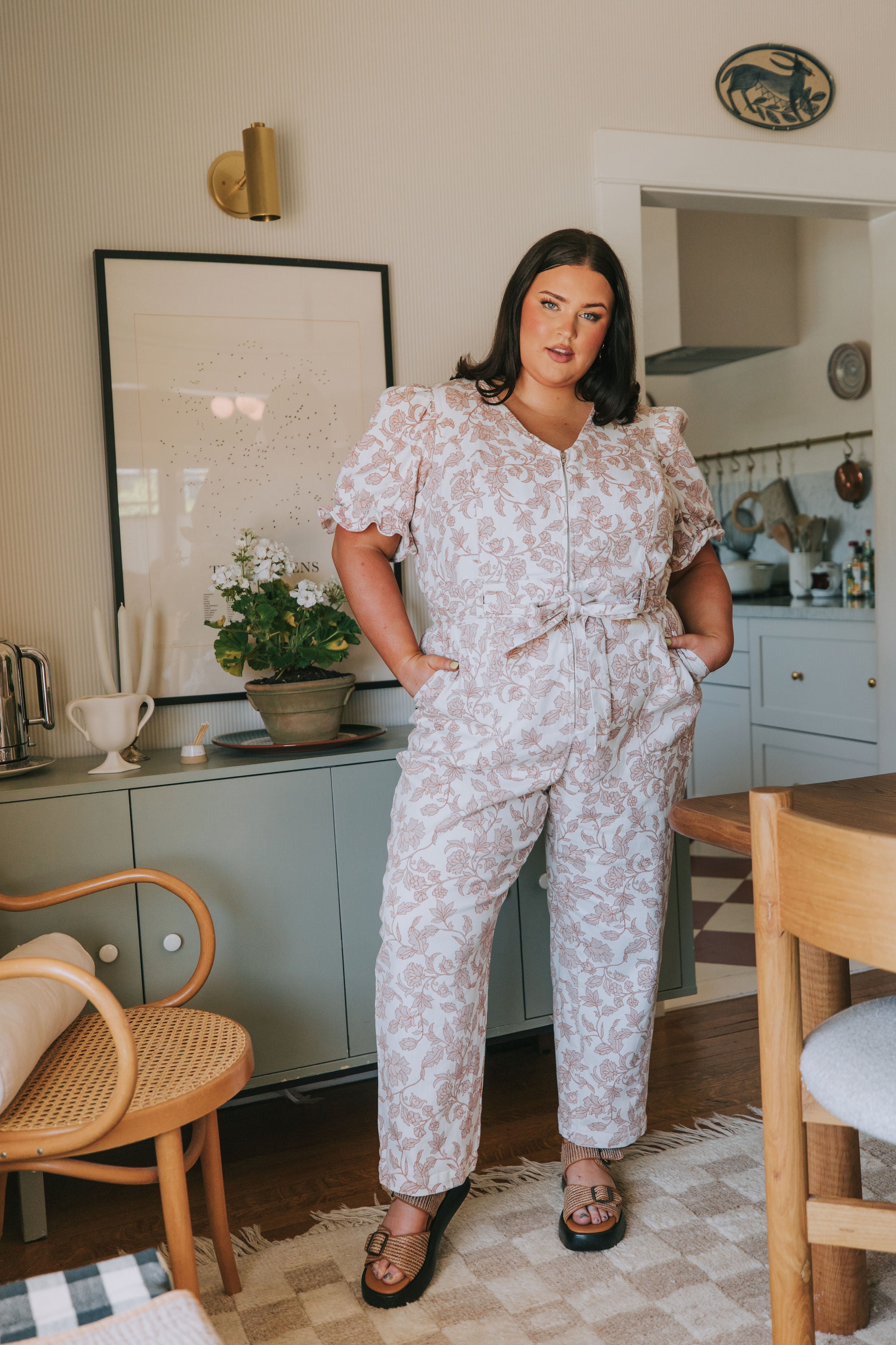 PLUS SIZE - On Wednesdays We Wear Pink Jumpsuit