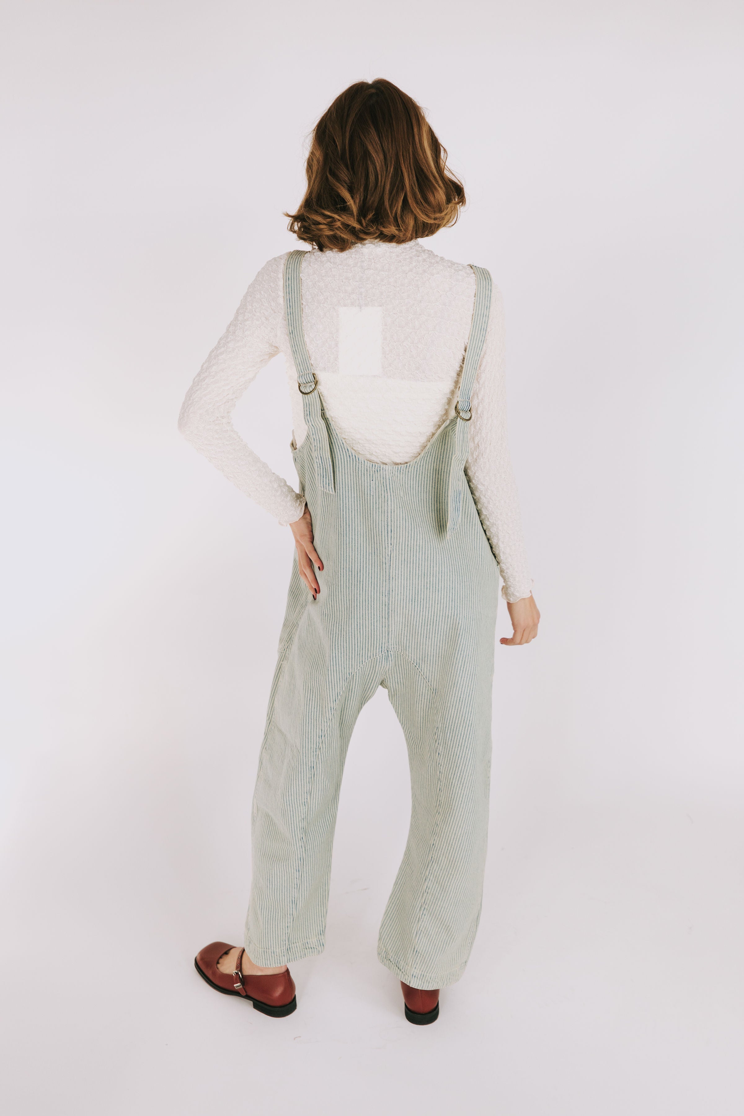 FREE PEOPLE - High Roller Railroad Jumpsuit