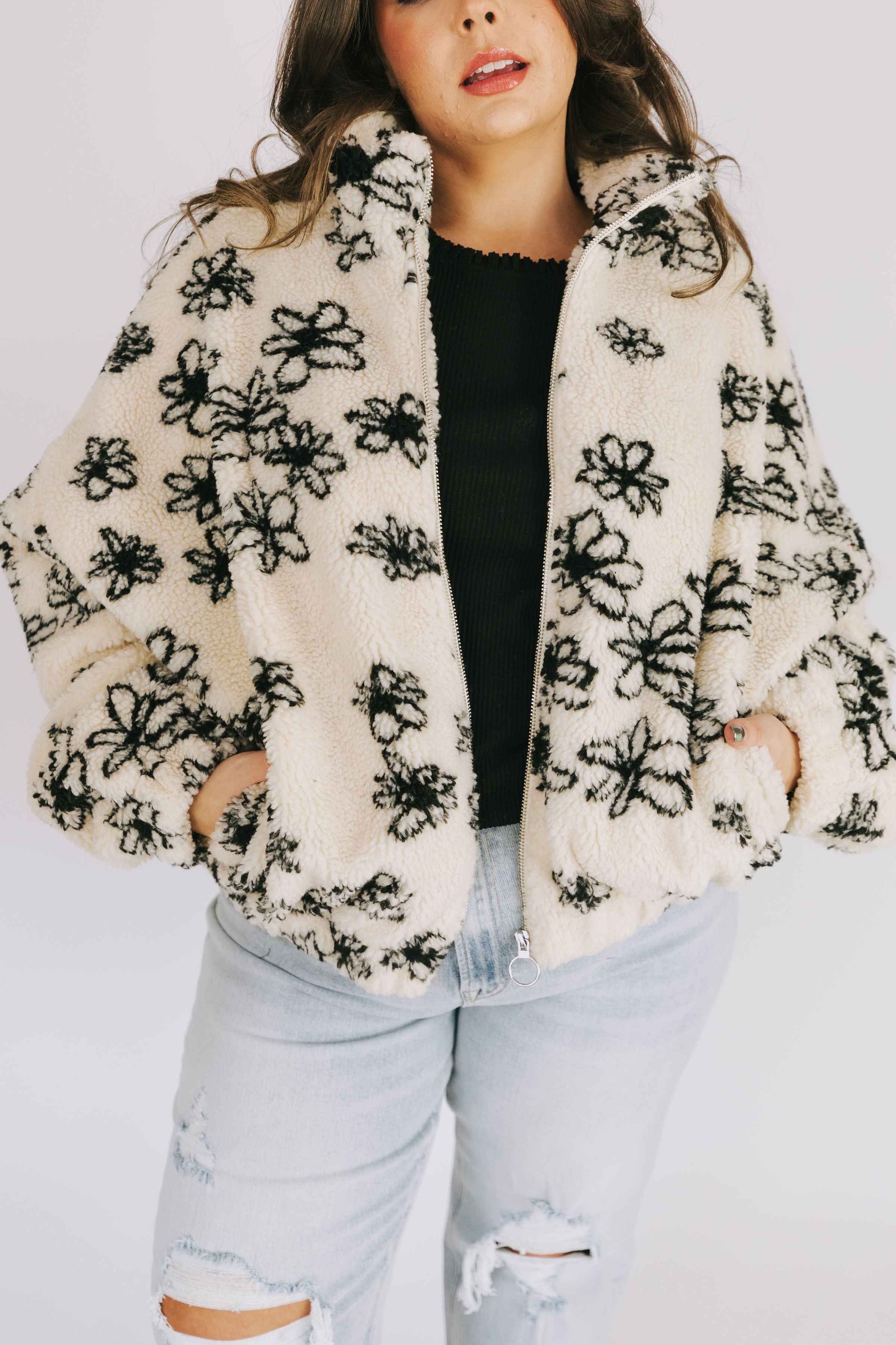 PLUS SIZE - Next In Line Jacket