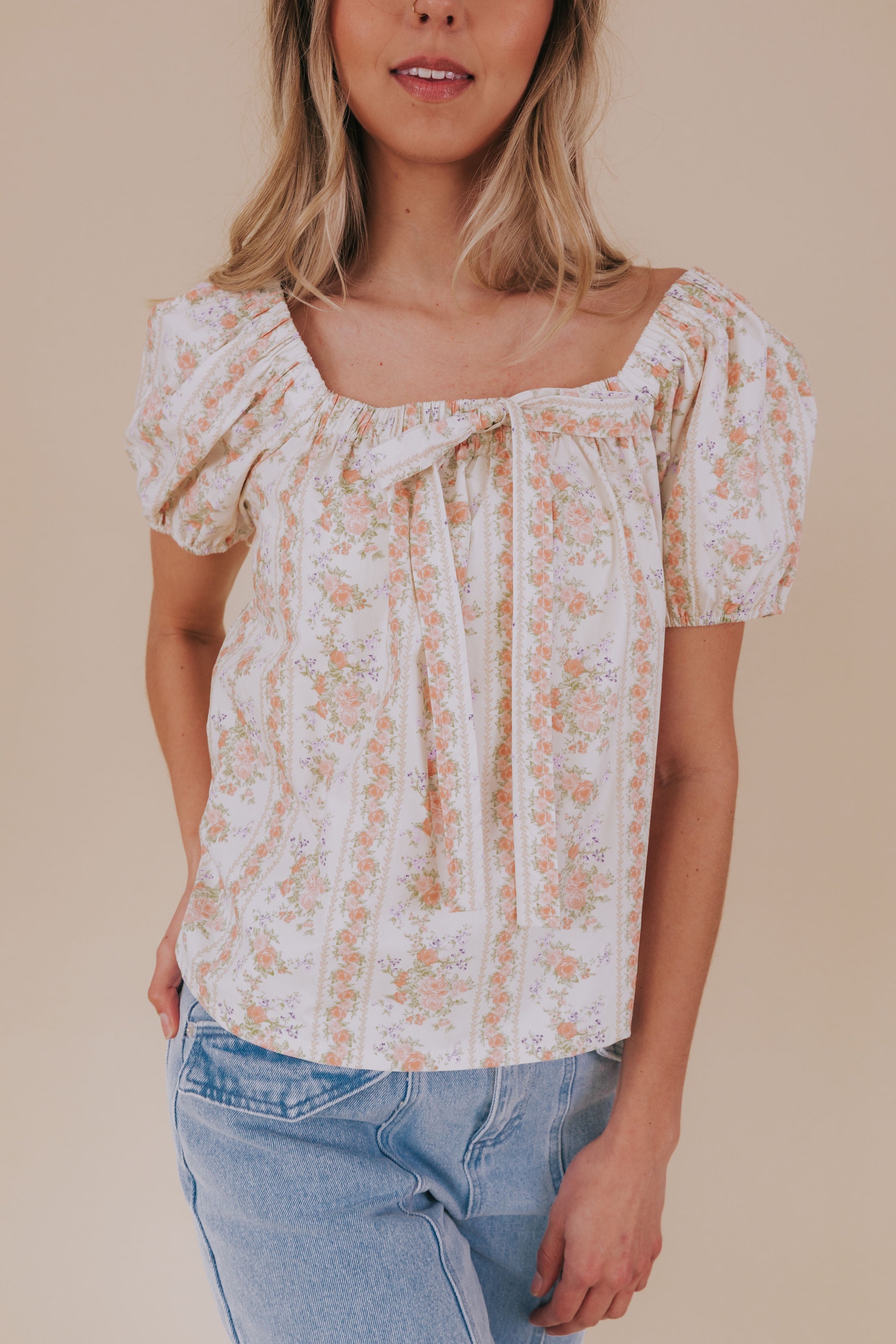 Vintage Florals Top