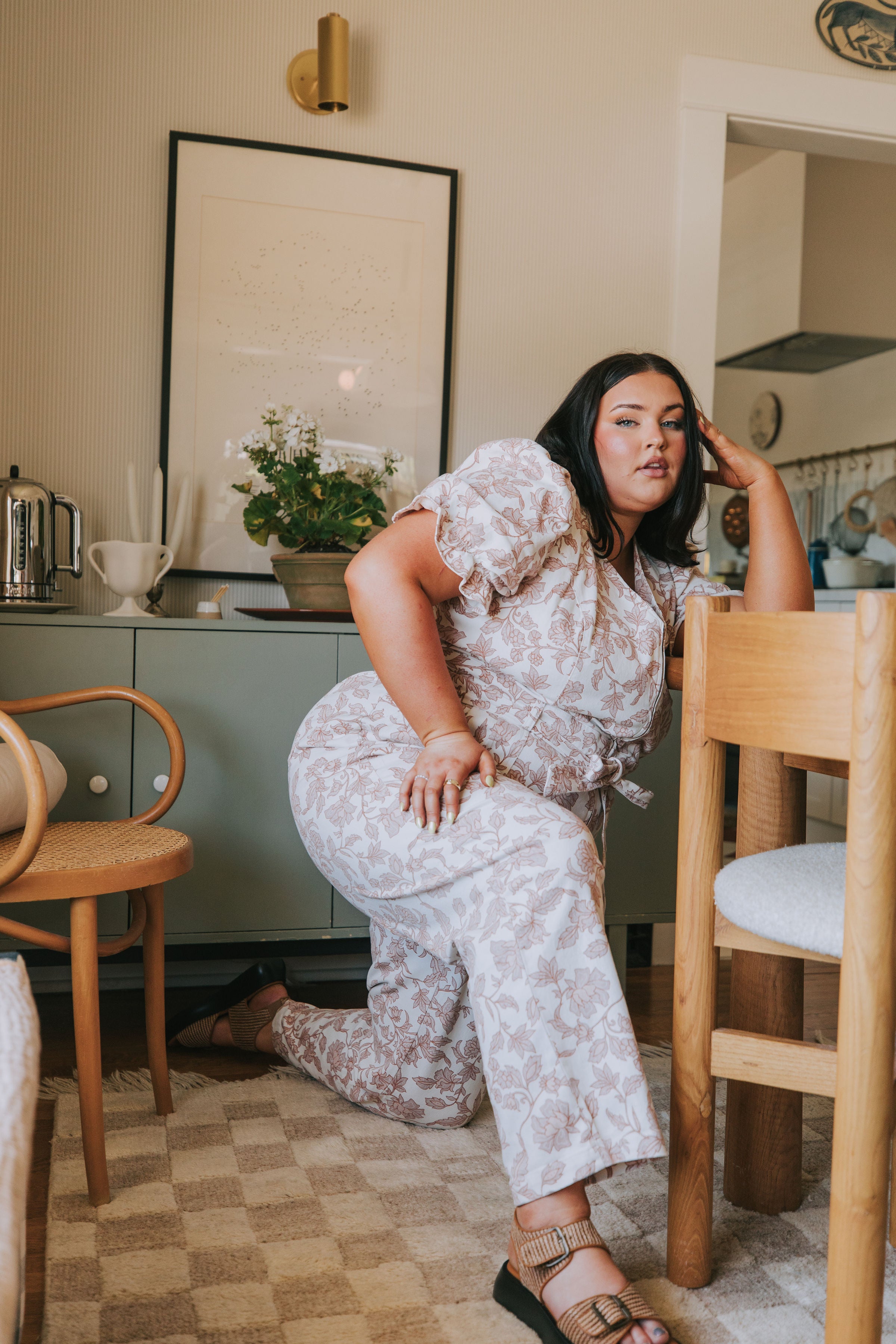 PLUS SIZE - On Wednesdays We Wear Pink Jumpsuit