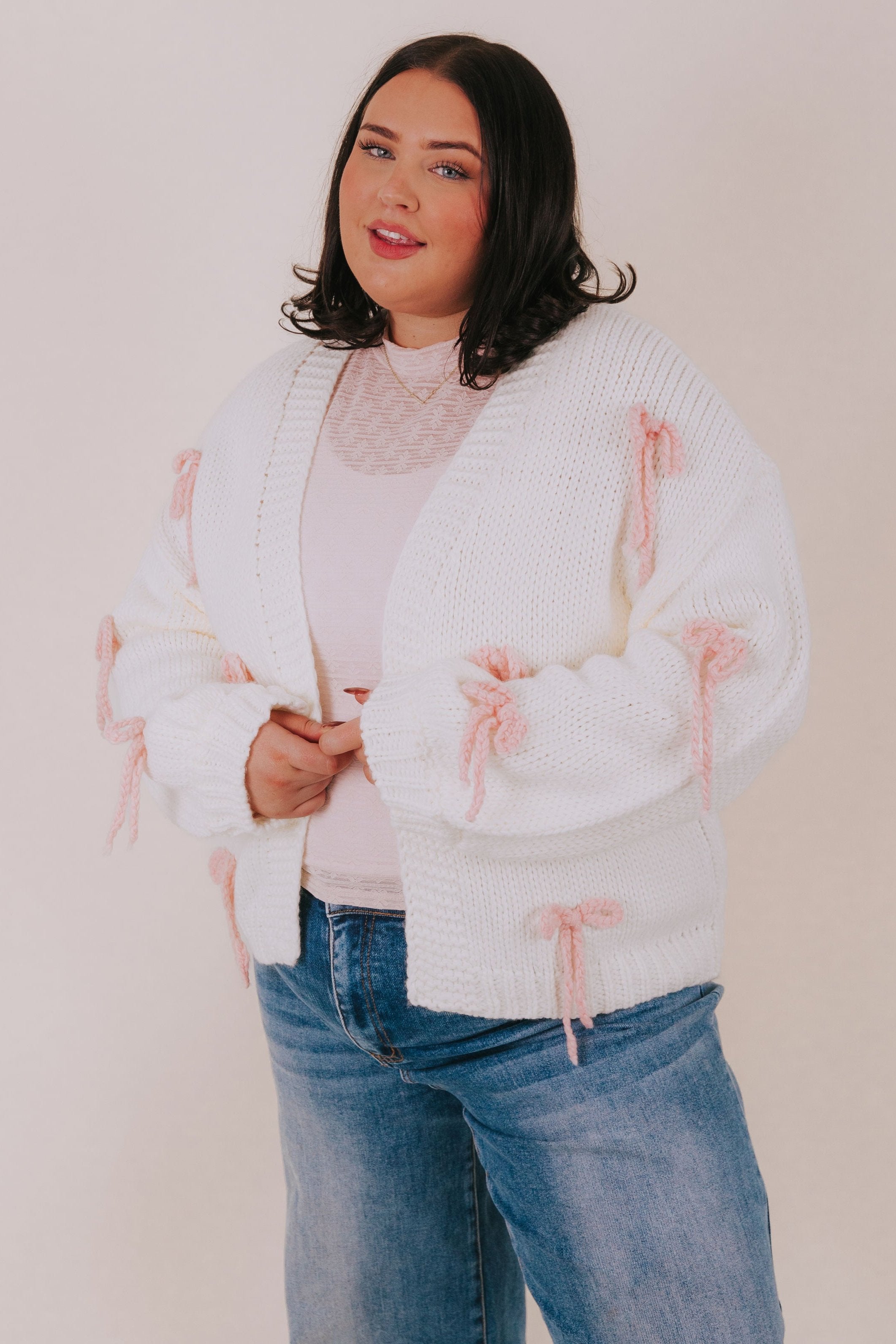 PLUS SIZE - Give Her Hope Cardigan