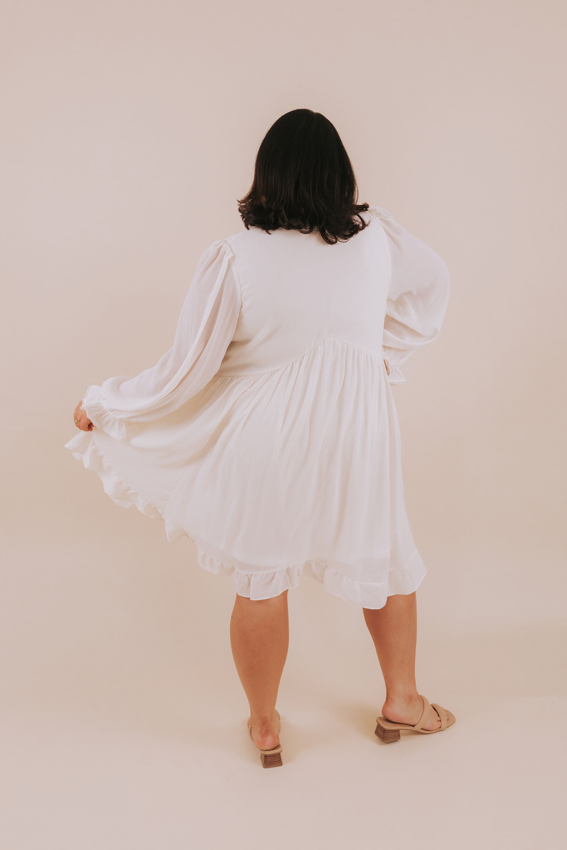 PLUS SIZE - Something Pure Dress