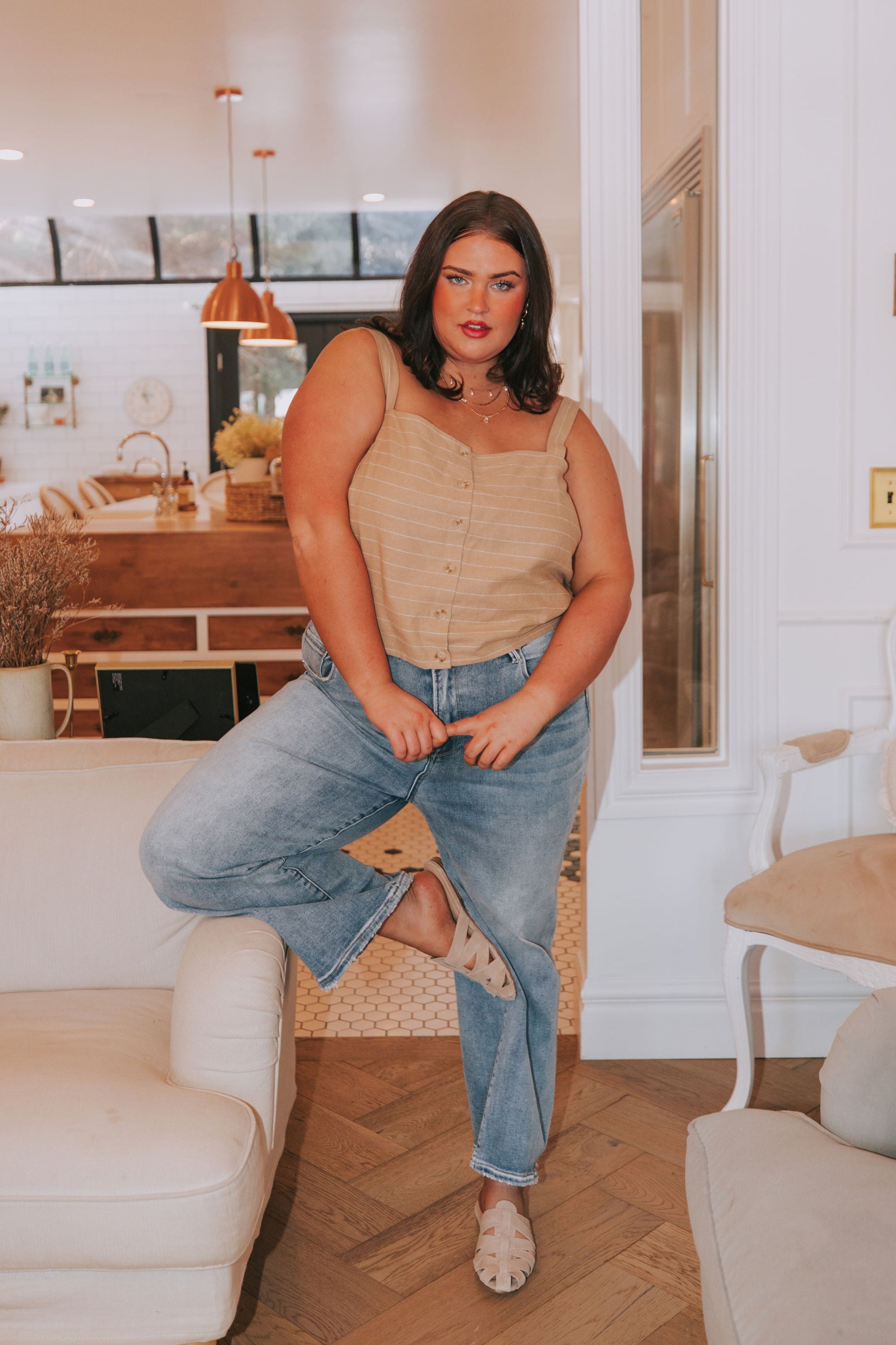 PLUS SIZE - Like You A Latte Top