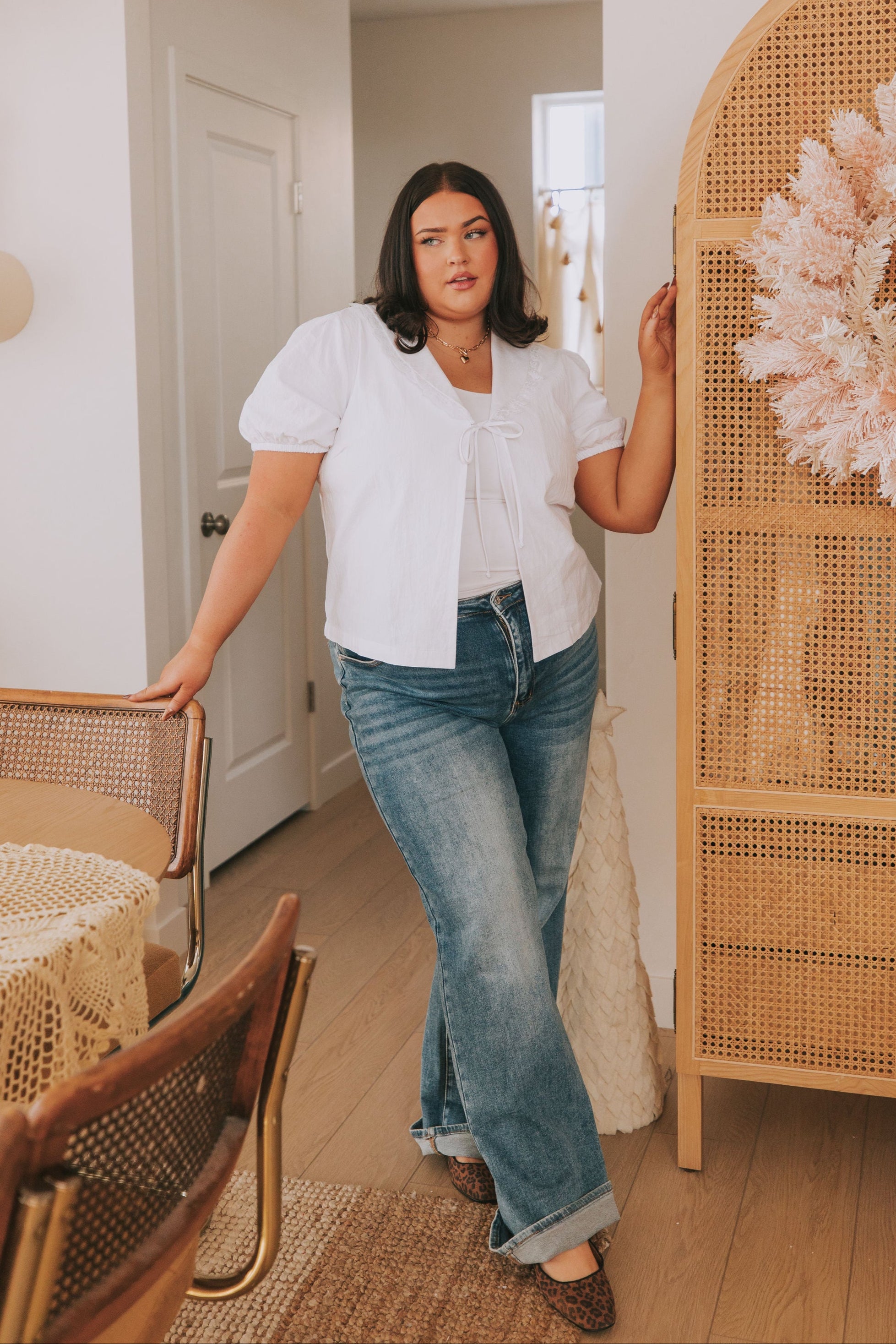 PLUS SIZE - Front Row Chic Top