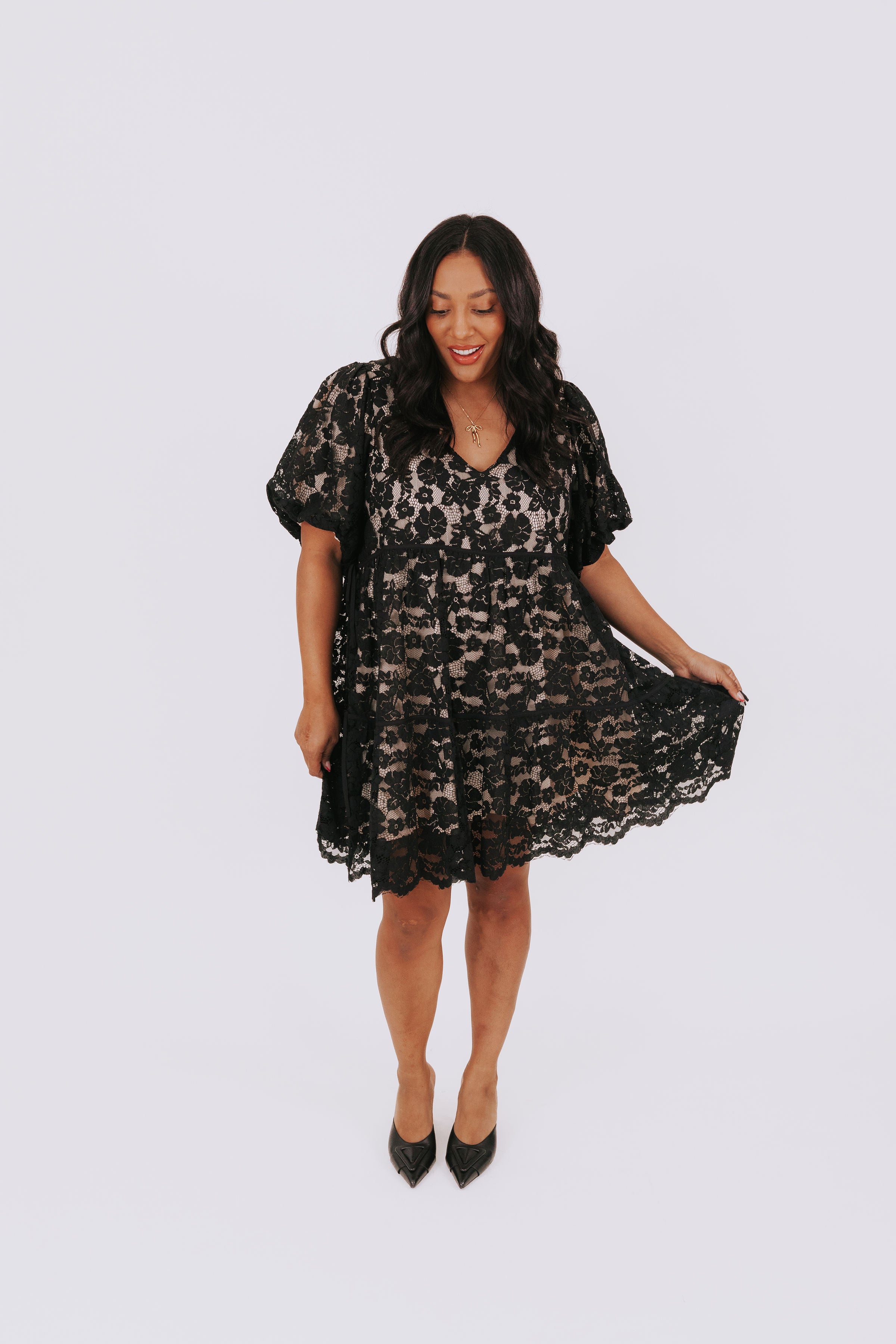 PLUS SIZE - Out Last Night Dress