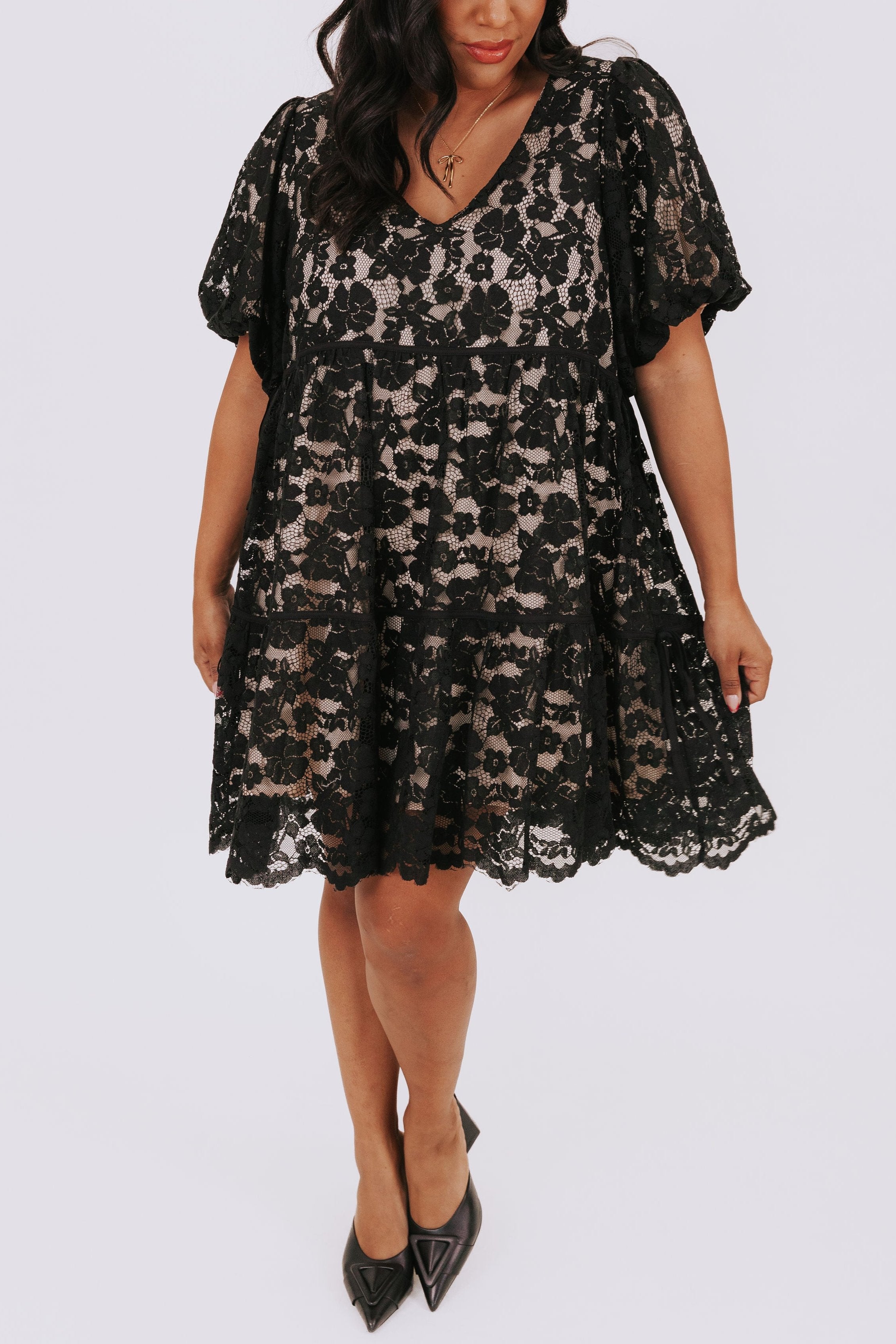 PLUS SIZE - Out Last Night Dress